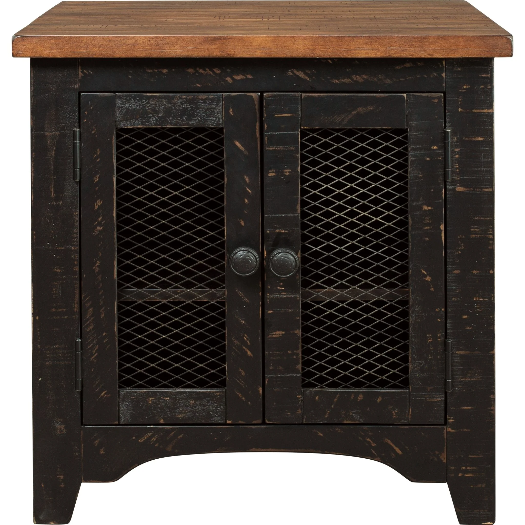 Kendell End Table - Black/Brown - Image 5