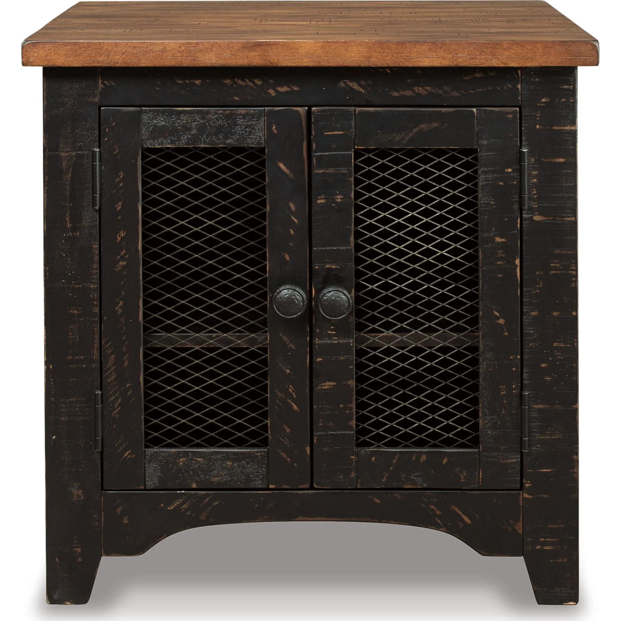Kendell End Table - Black/Brown - Image 9
