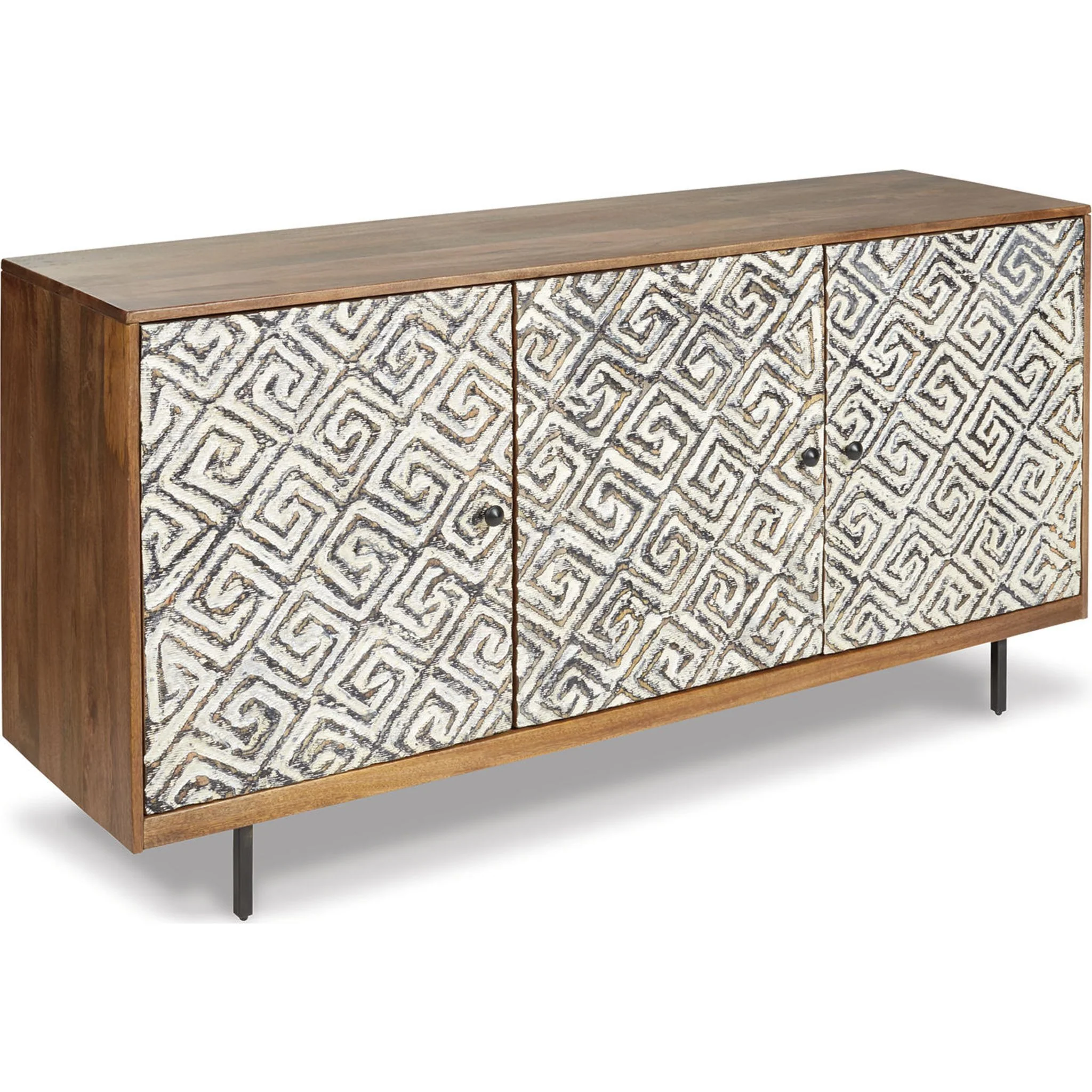 Kerrings Cabinet - Brown/Black