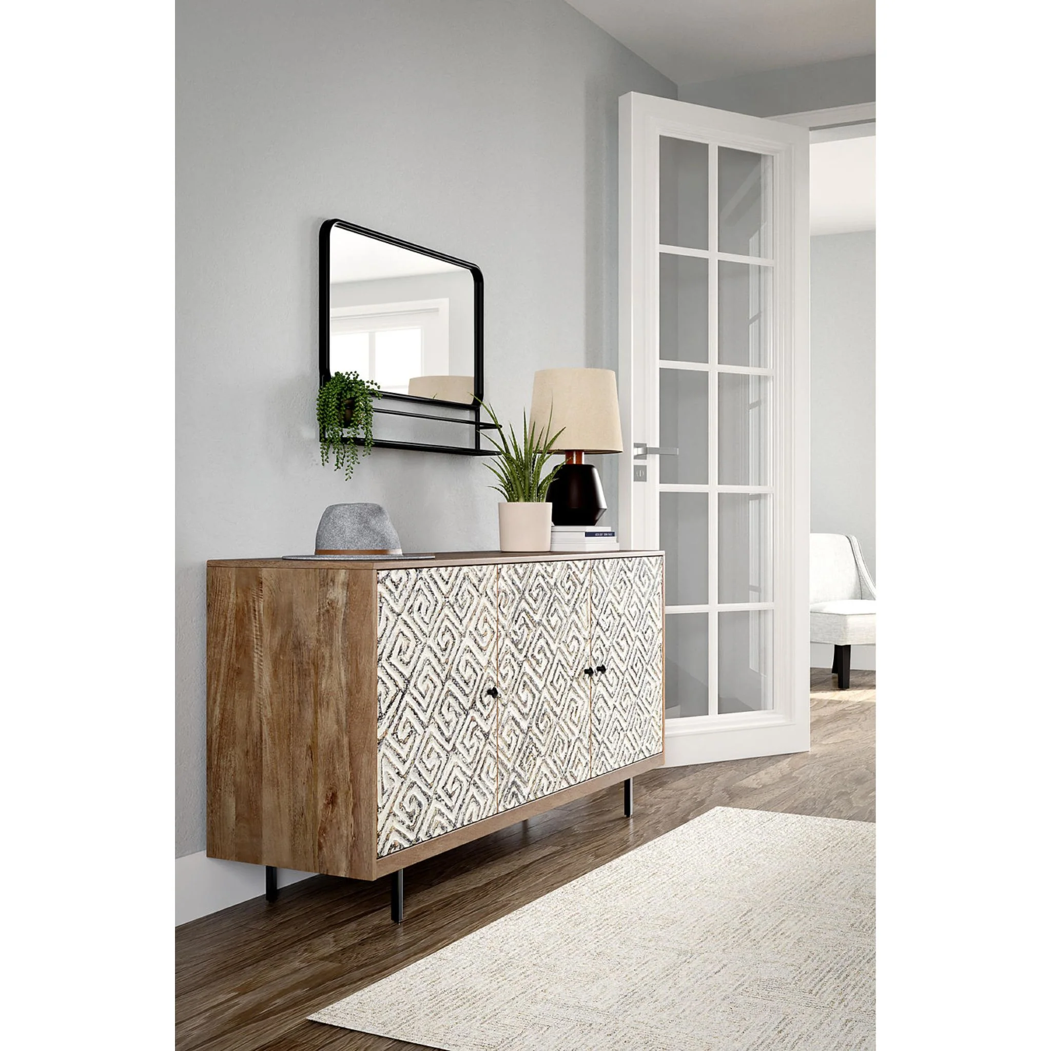 Kerrings Cabinet - Brown/Black - Image 27
