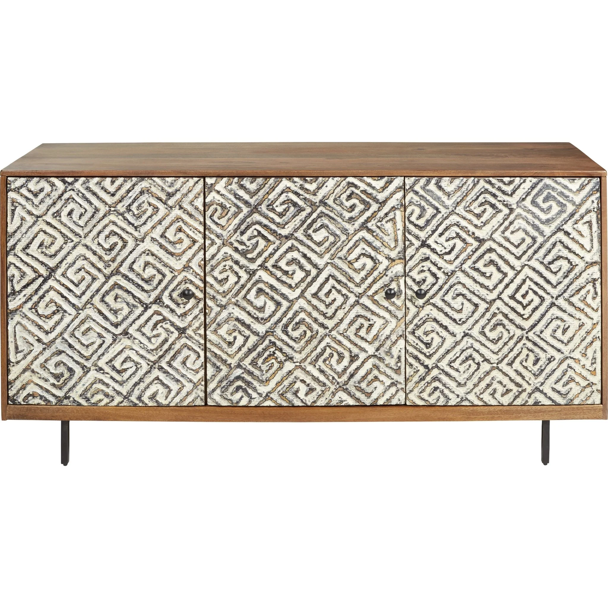 Kerrings Cabinet - Brown/Black - Image 3