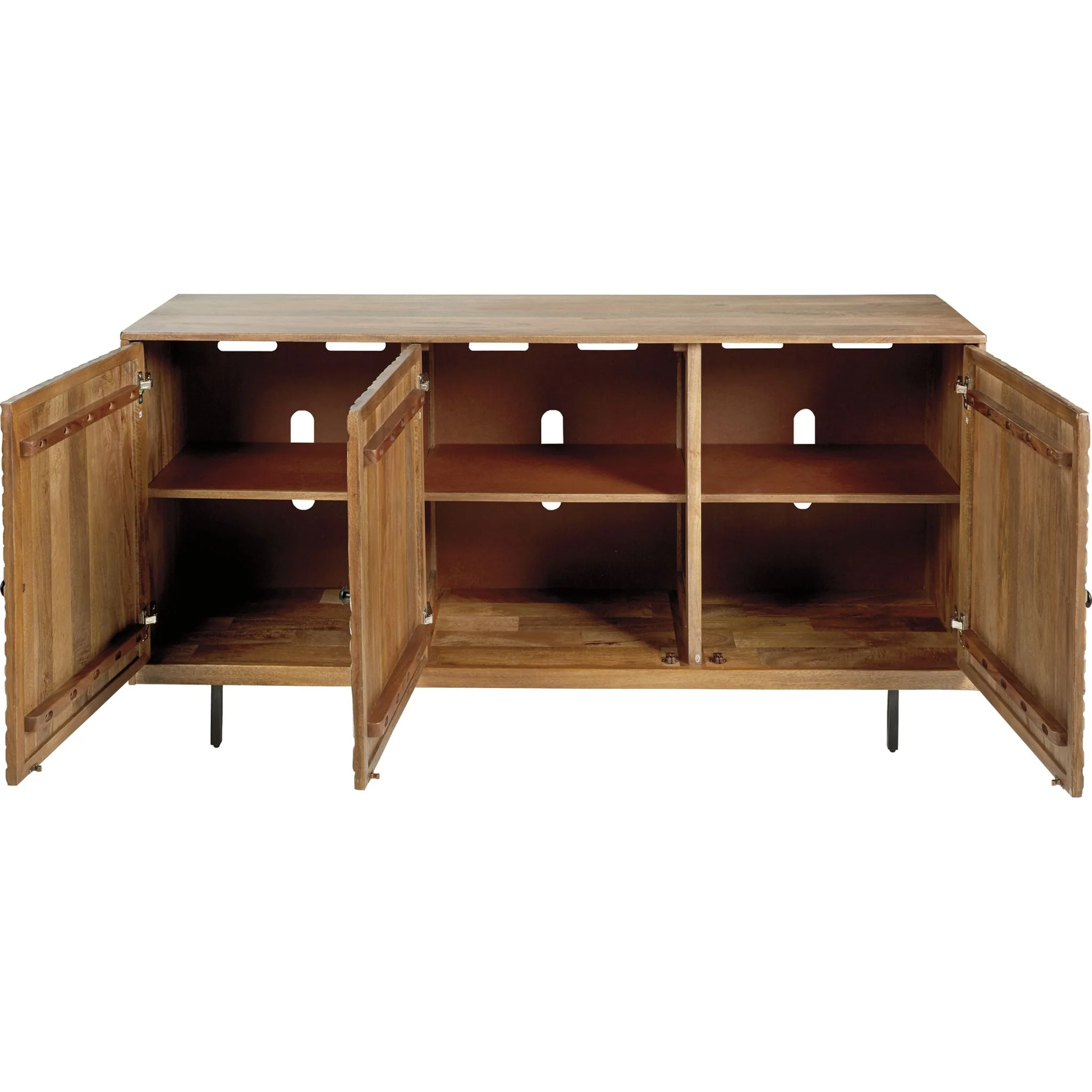 Kerrings Cabinet - Brown/Black - Image 5