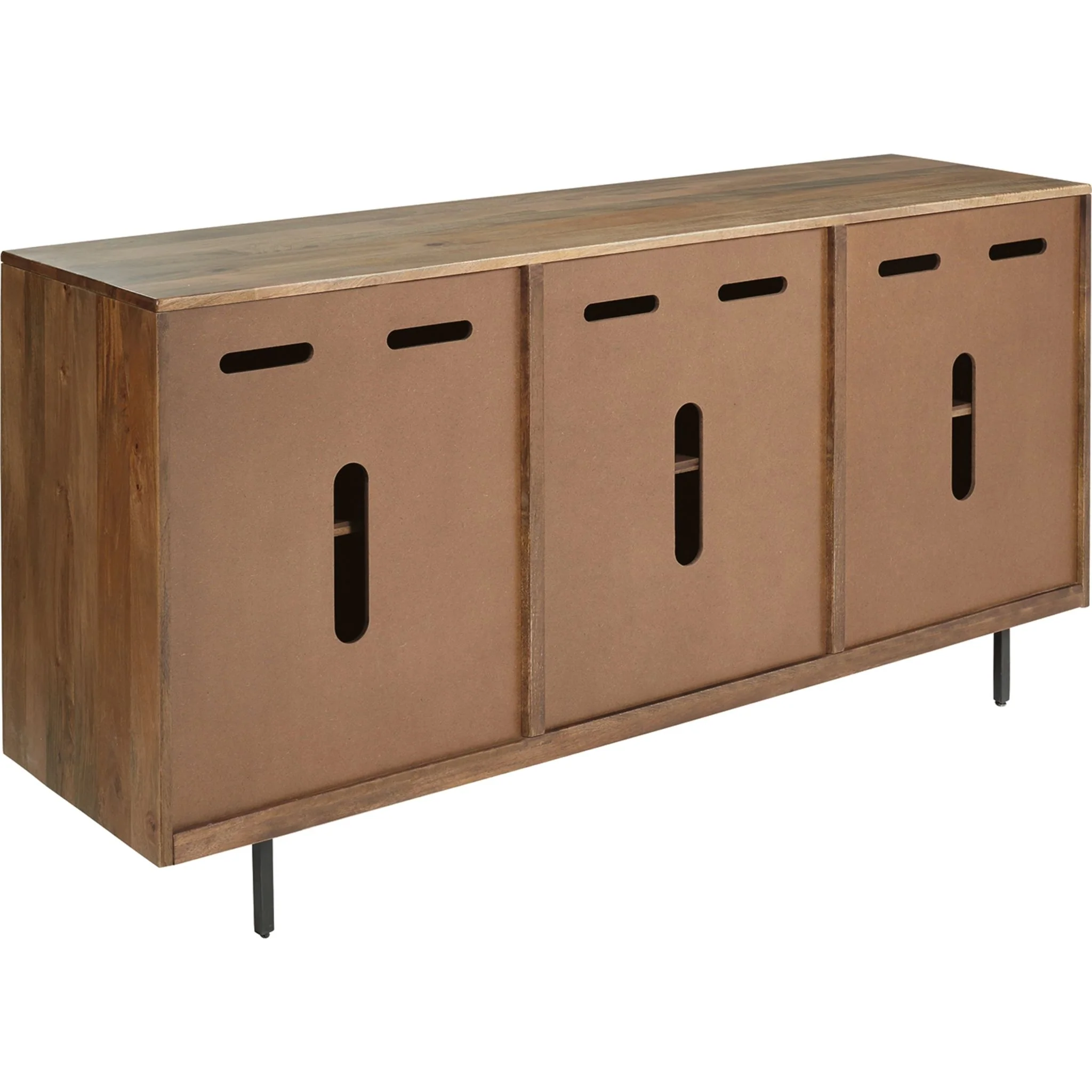 Kerrings Cabinet - Brown/Black - Image 8
