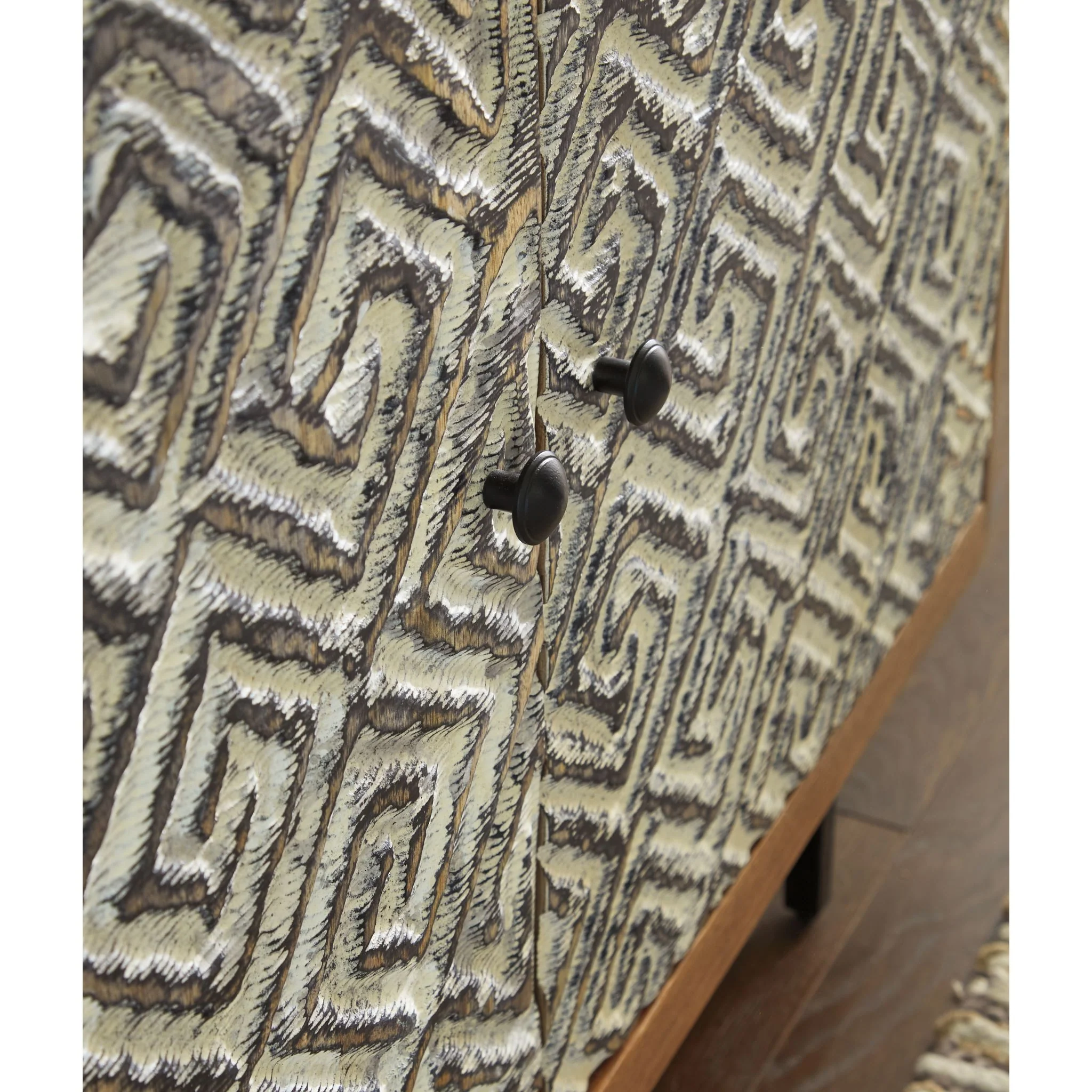 Kerrings Cabinet - Brown/Black - Image 9