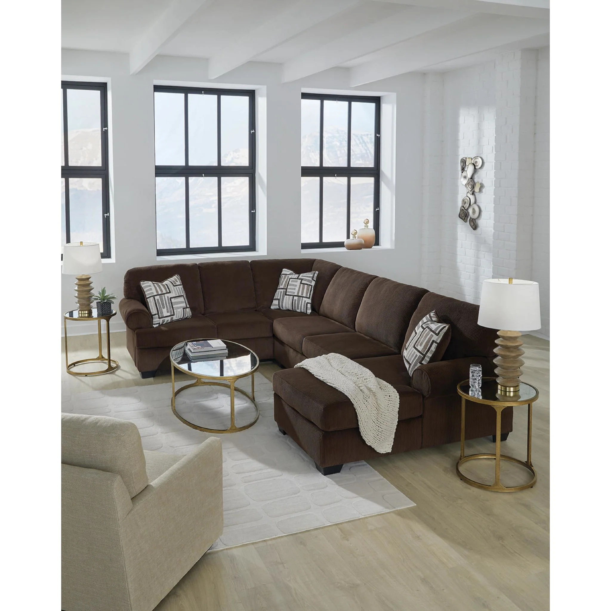 Kimlee 3 Piece Sectional with Chaise - Image 5