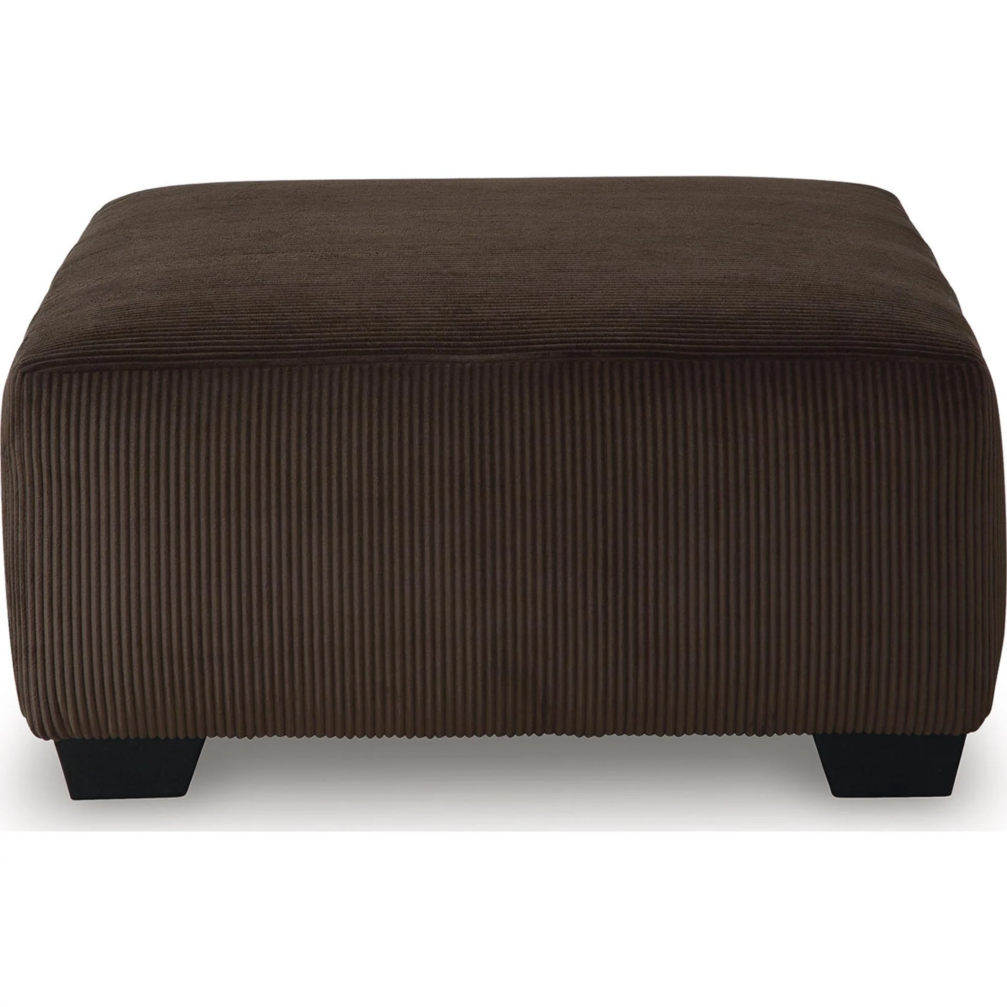 Kimlee Oversized Accent Ottoman - Chocolate - Image 5