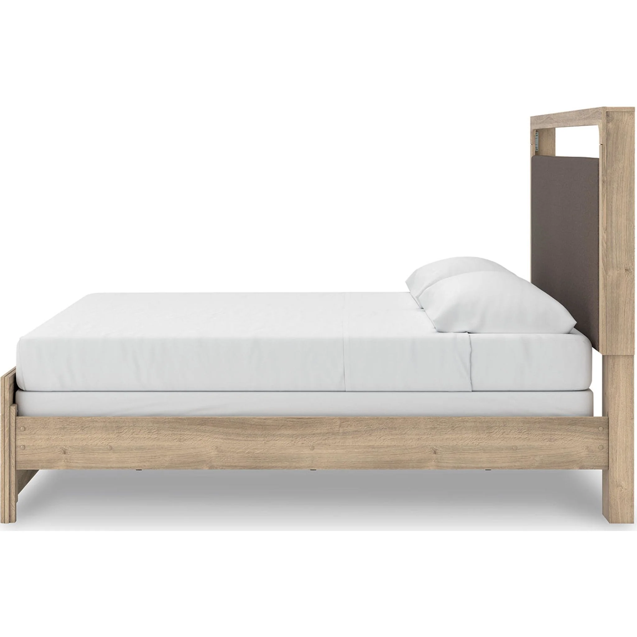 Kinlanni 6 Piece King Panel Bedroom - Tan - Image 14