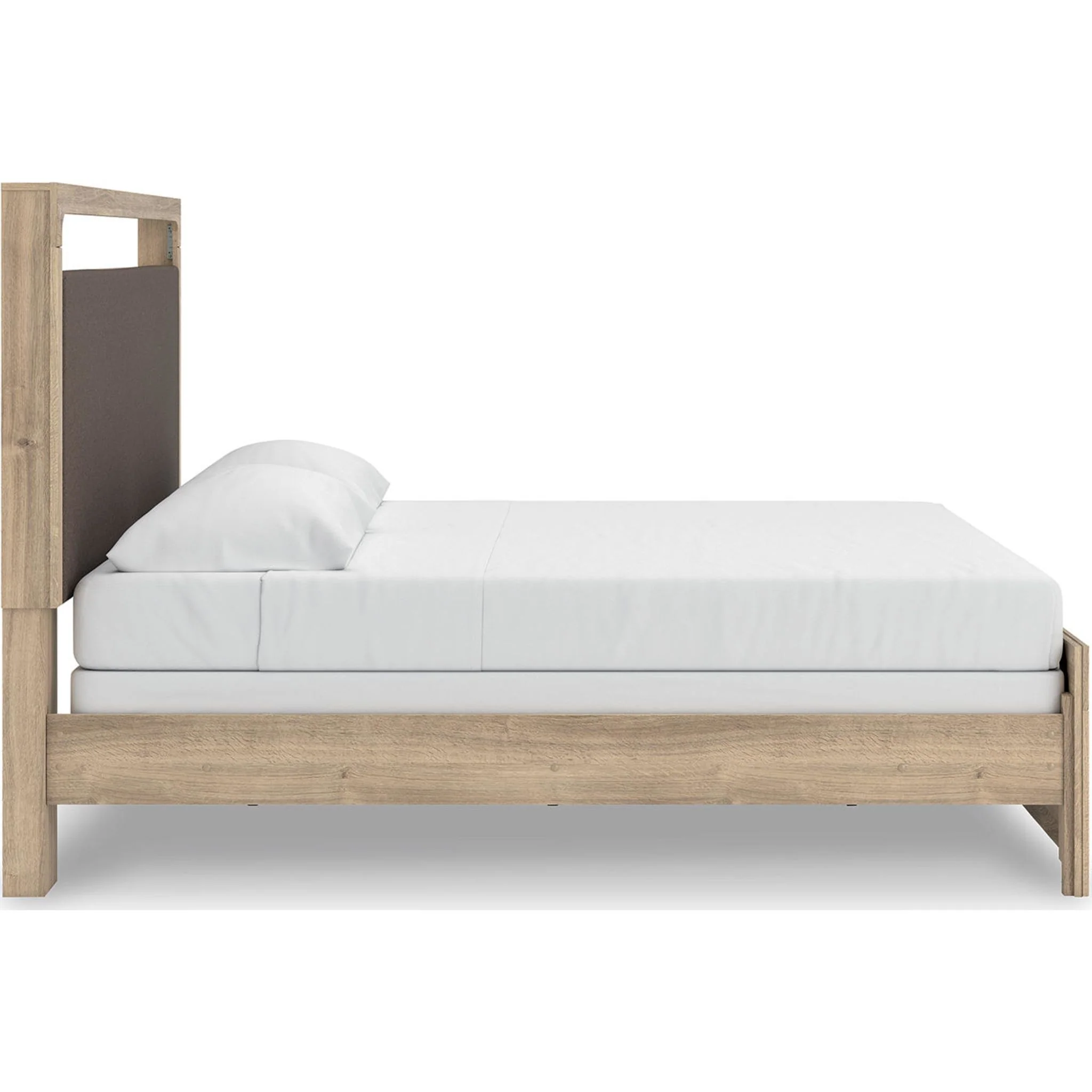 Kinlanni 6 Piece King Panel Bedroom - Tan - Image 15