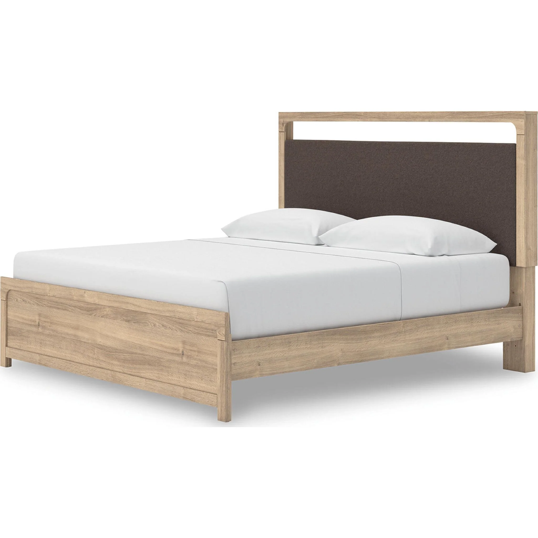 Kinlanni 6 Piece King Platform Bedroom - Tan - Image 10