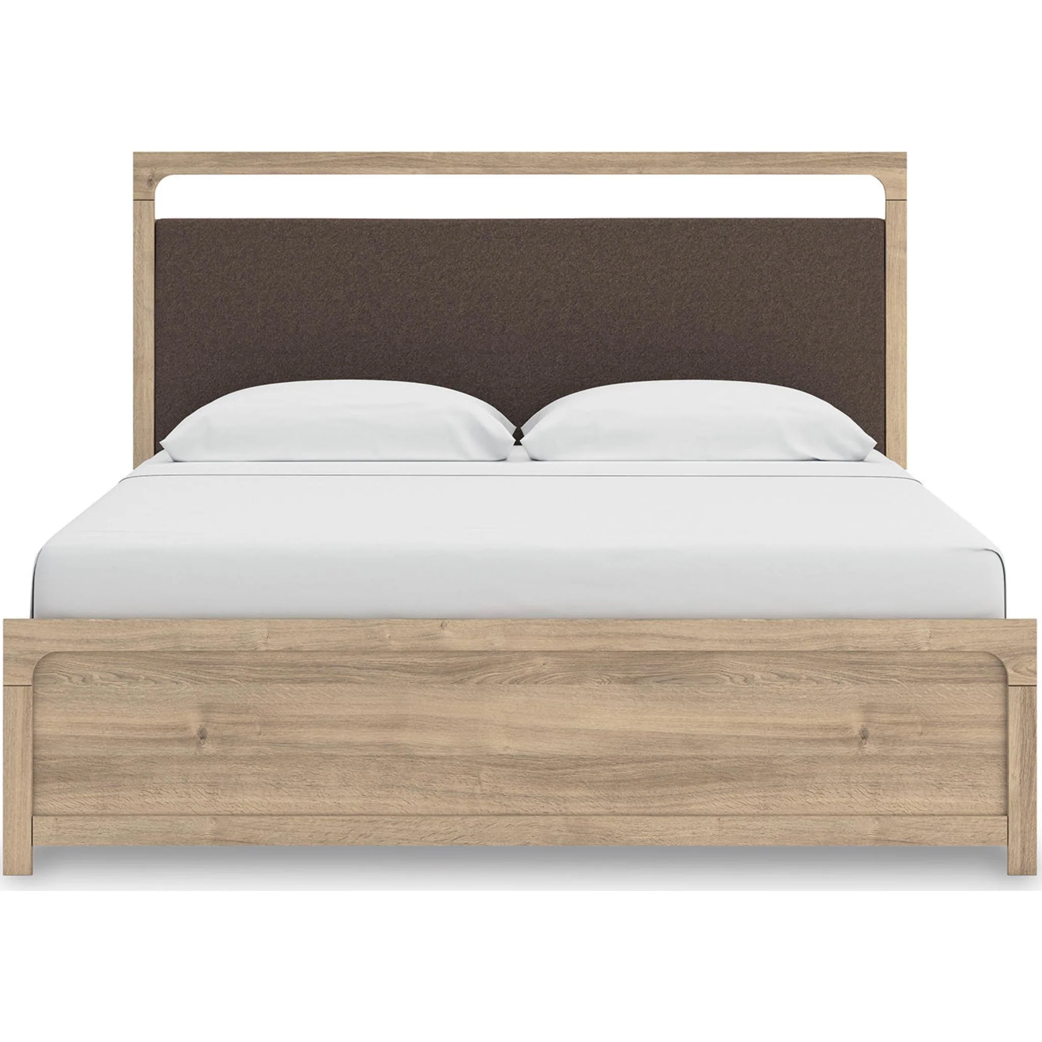 Kinlanni 6 Piece King Platform Bedroom - Tan - Image 13