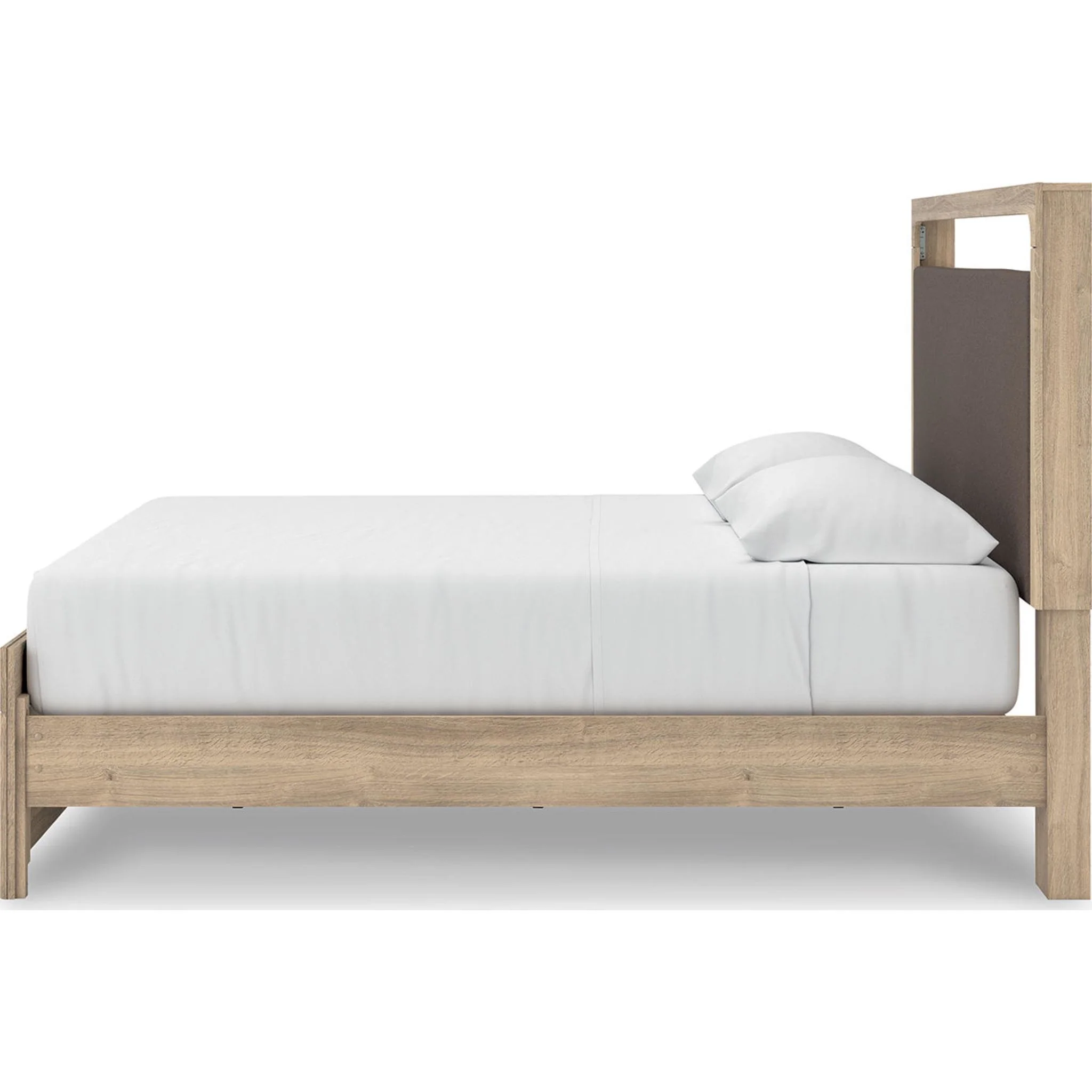 Kinlanni 6 Piece King Platform Bedroom - Tan - Image 14