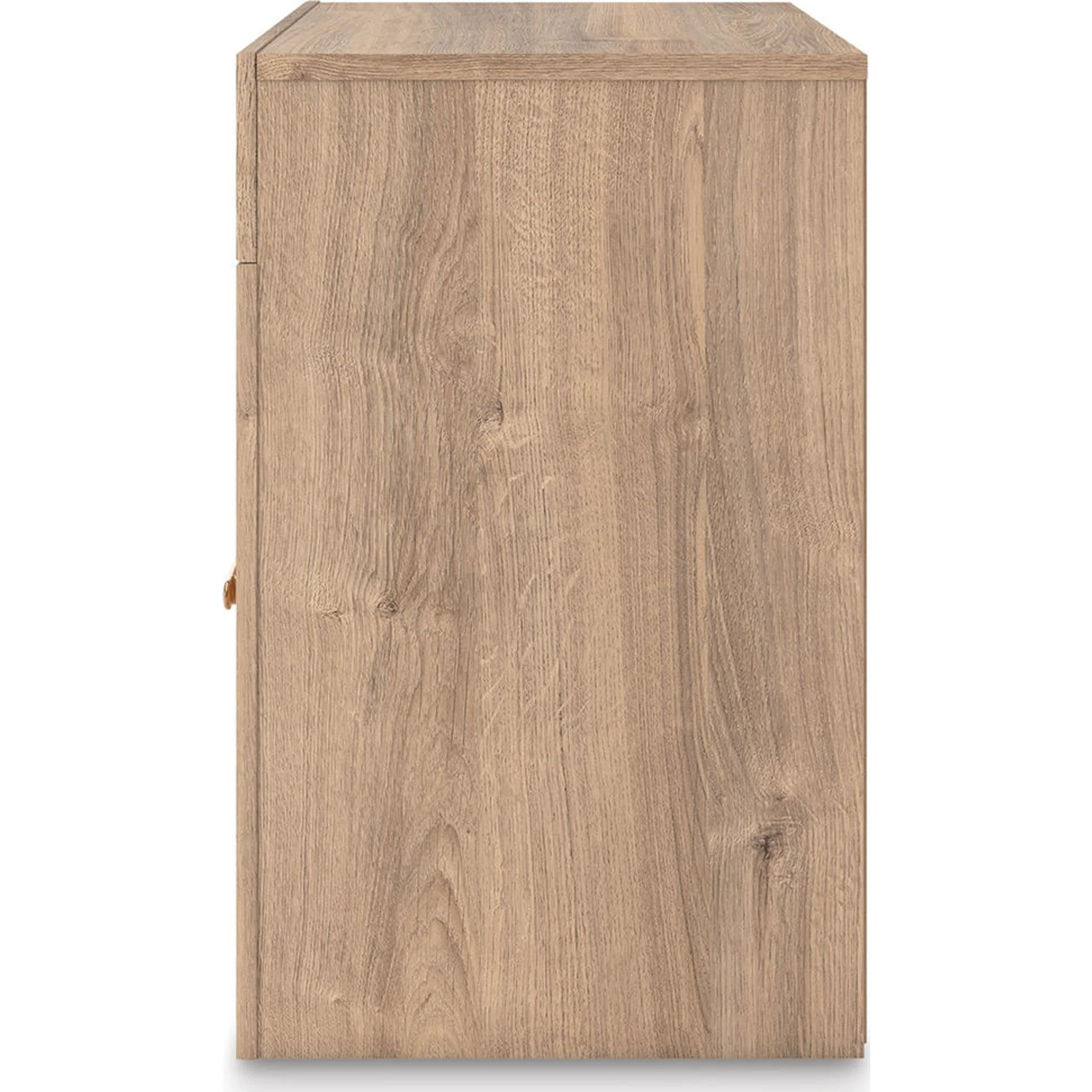 Kinlanni 6 Piece King Platform Bedroom - Tan - Image 22