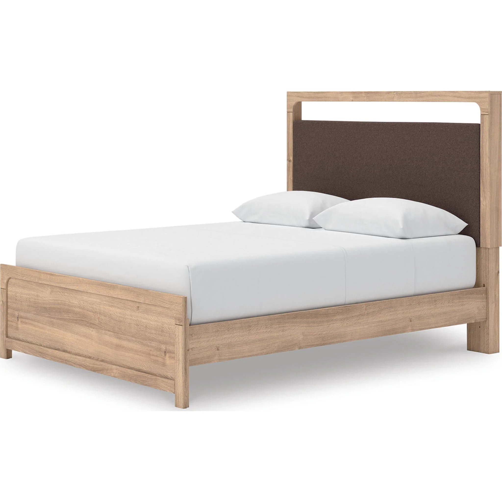 Kinlanni 6 Piece Queen Platform Bedroom - Tan - Image 10