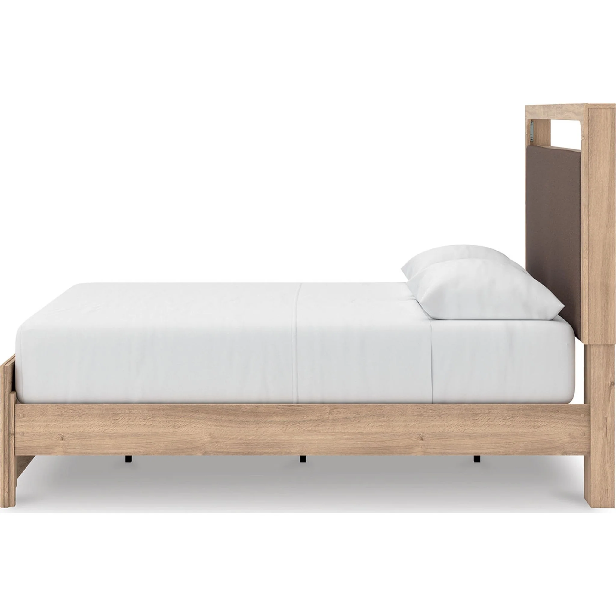 Kinlanni 6 Piece Queen Platform Bedroom - Tan - Image 14