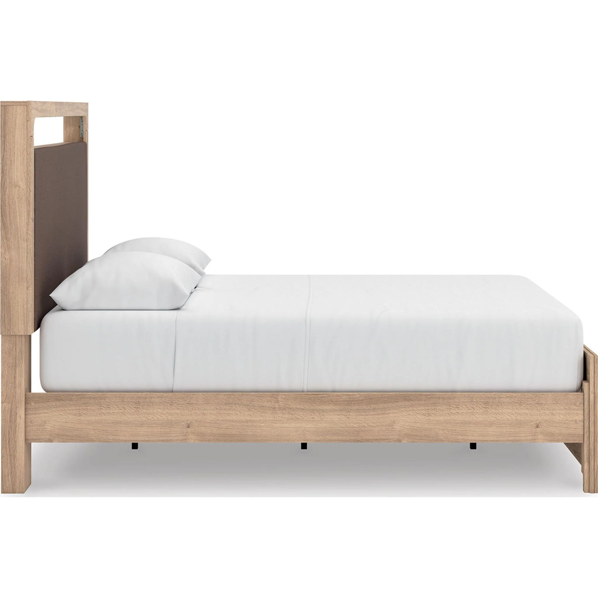 Kinlanni 6 Piece Queen Platform Bedroom - Tan - Image 15