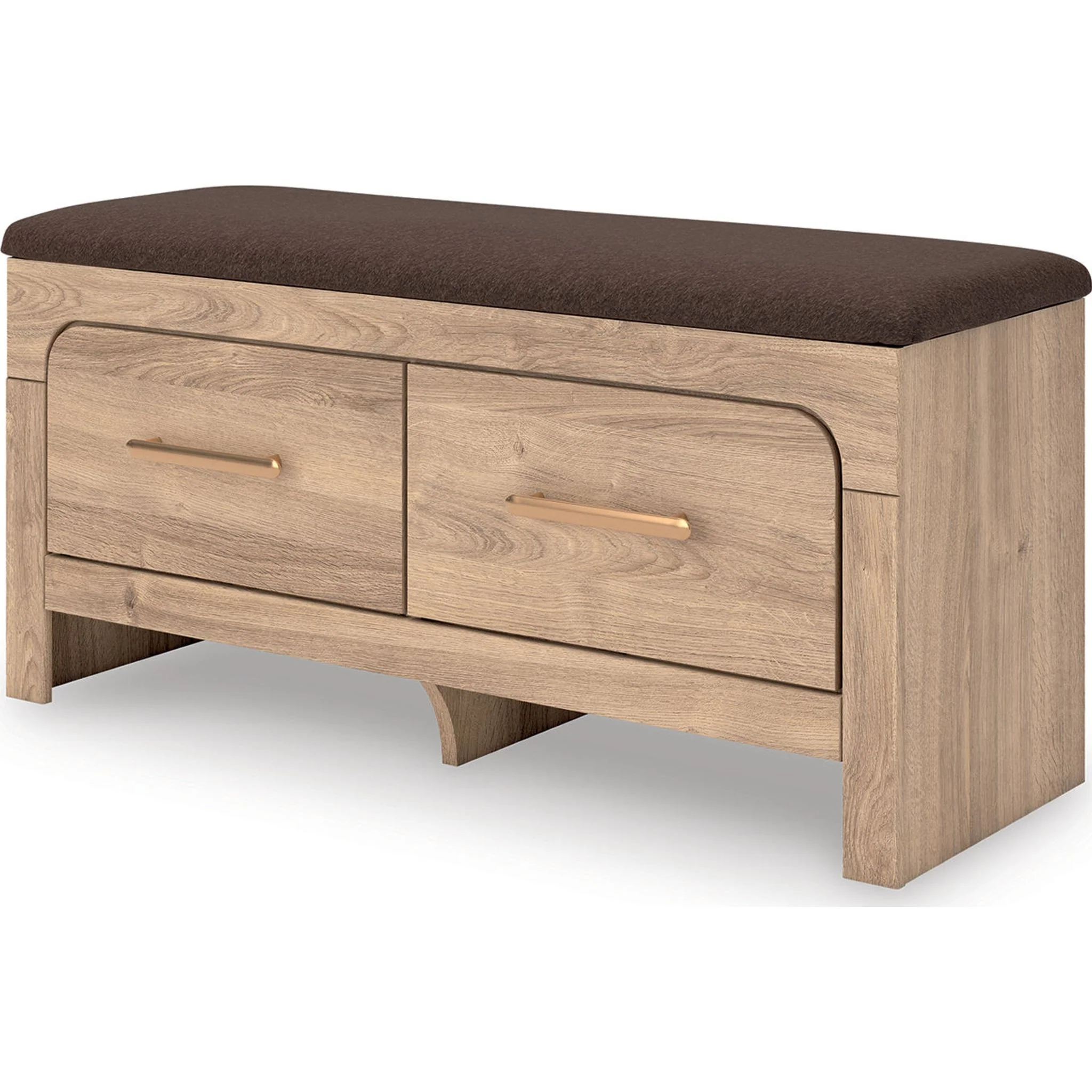Kinlanni Bench - Tan/Brown - Image 3