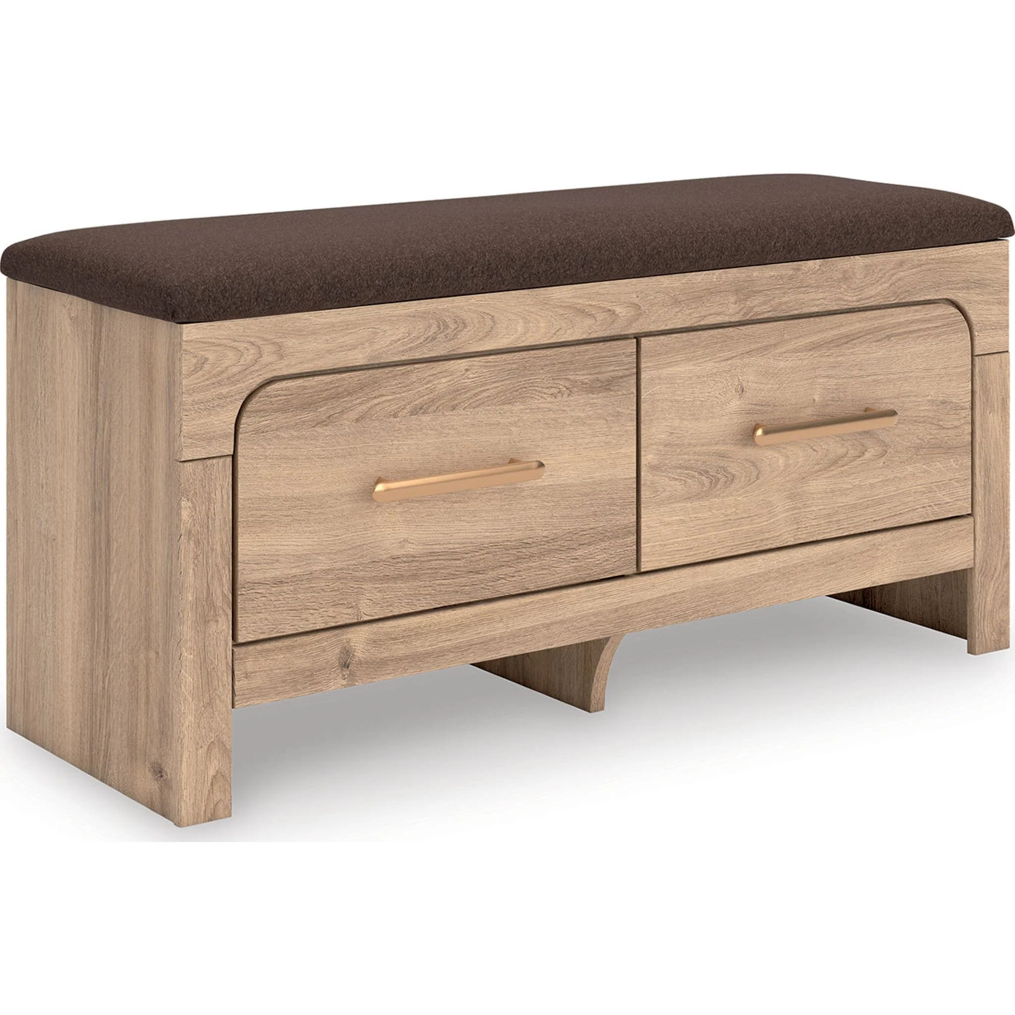 Kinlanni Bench - Tan/Brown - Image 5