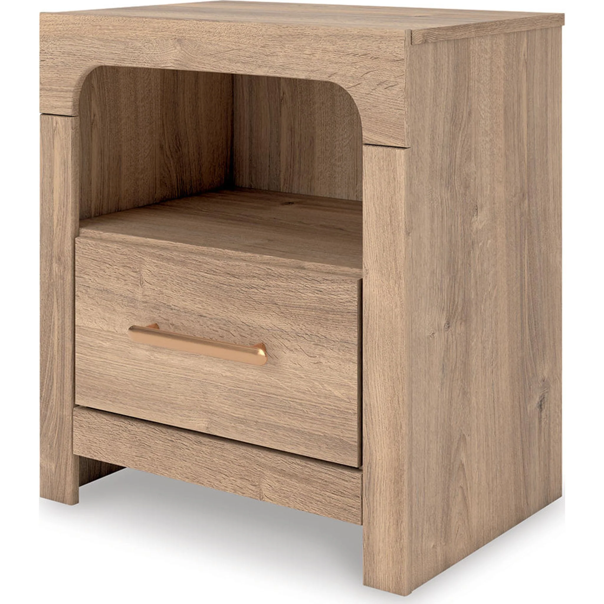 Kinlanni Nightstand - Tan - Image 3