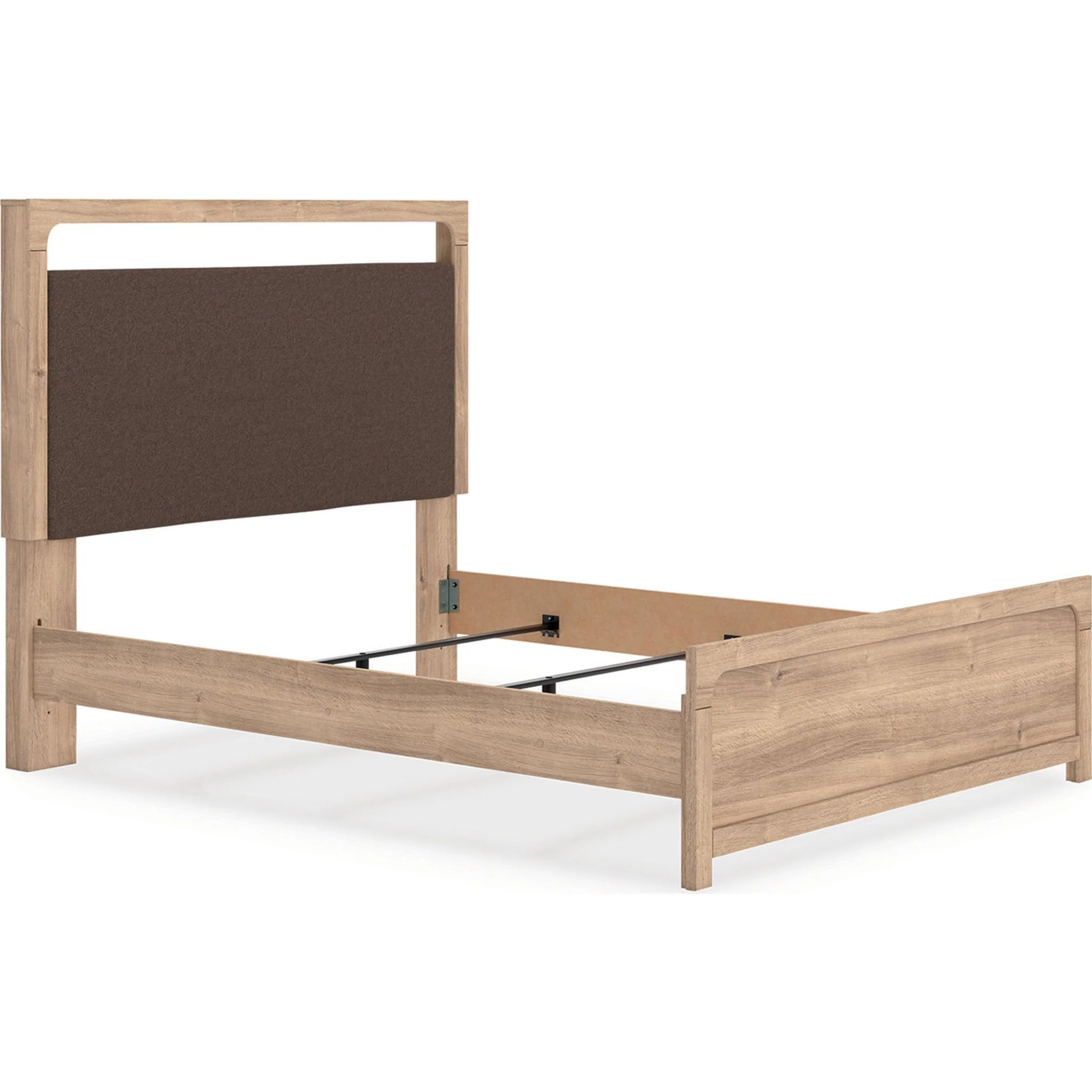 Kinlanni Queen Panel Bed - Tan - Image 3