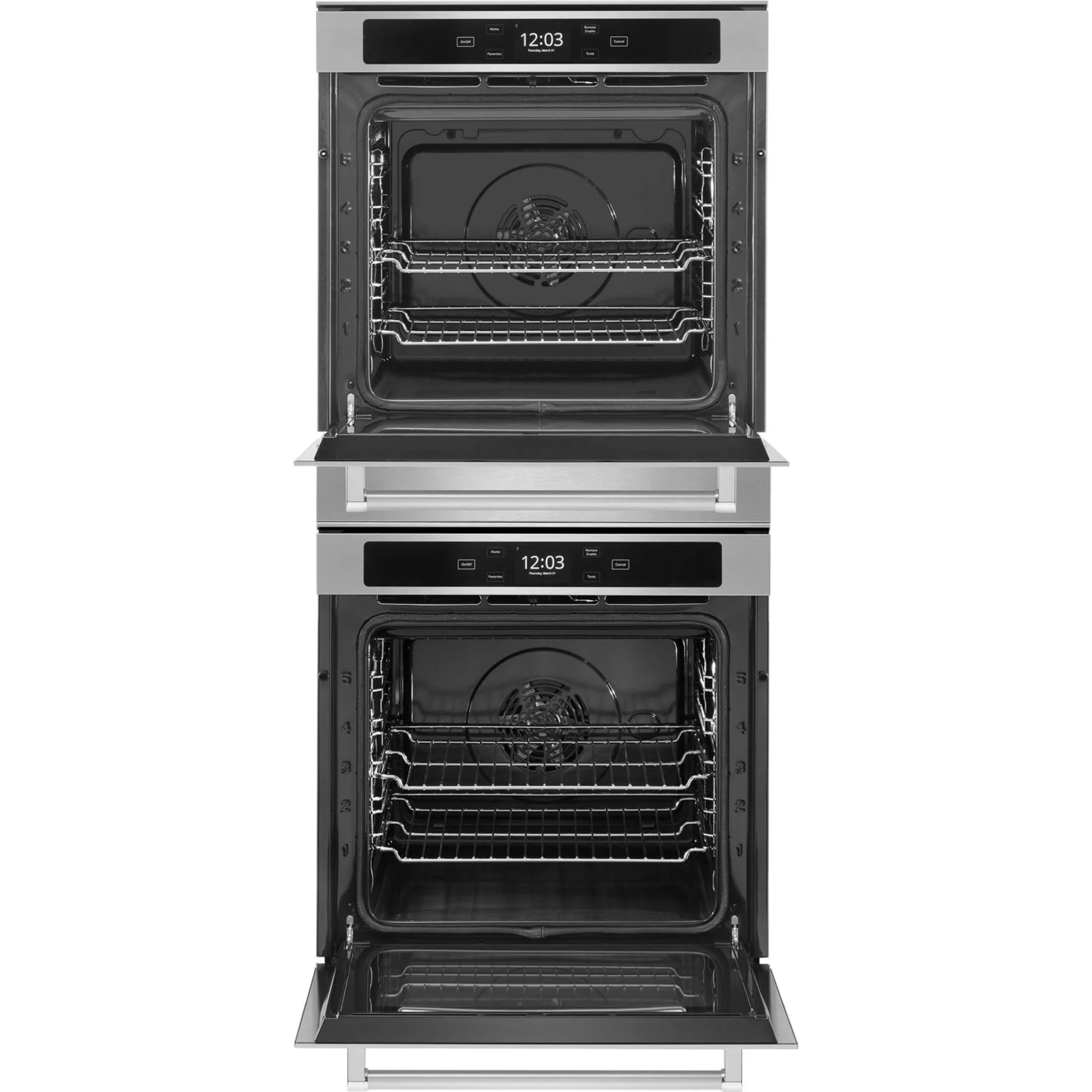 KitchenAid 24" Smart Double Wall Oven with True Convection -Stainless Steel (KODC504PPS) - Image 7