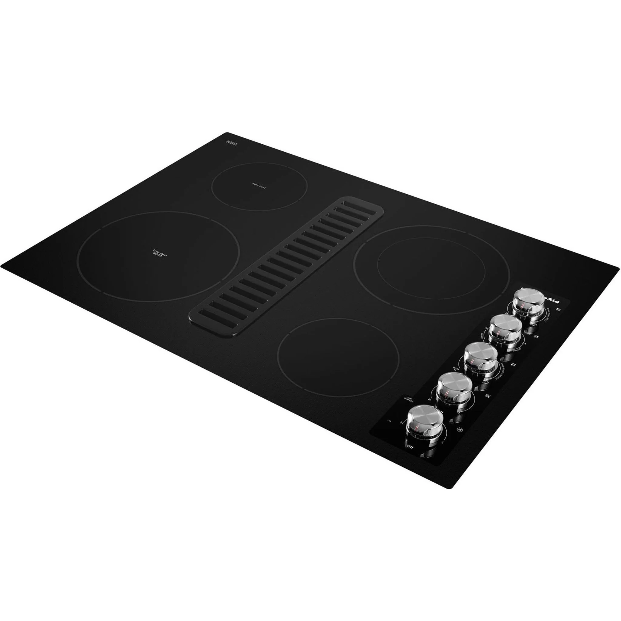 KitchenAid 30" Electric Downdraft Cooktop with 4 Elements -Black (KCED600GBL) - Image 10