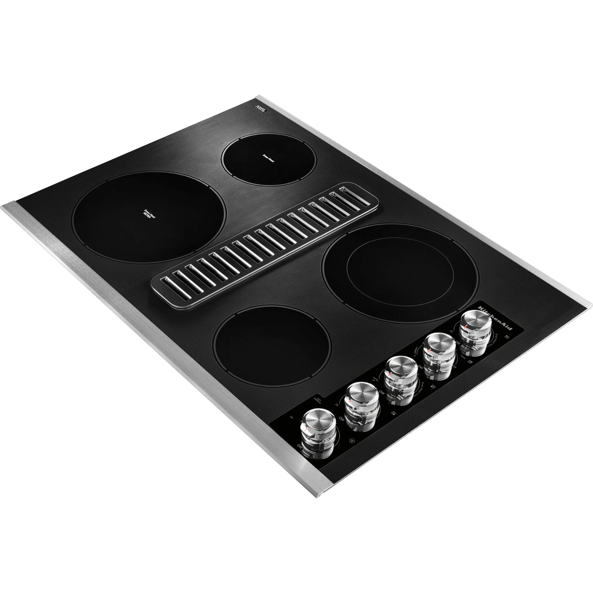 KitchenAid 30" Electric Downdraft Cooktop with 4 Elements -Stainless Steel (KCED600GSS) - Image 2