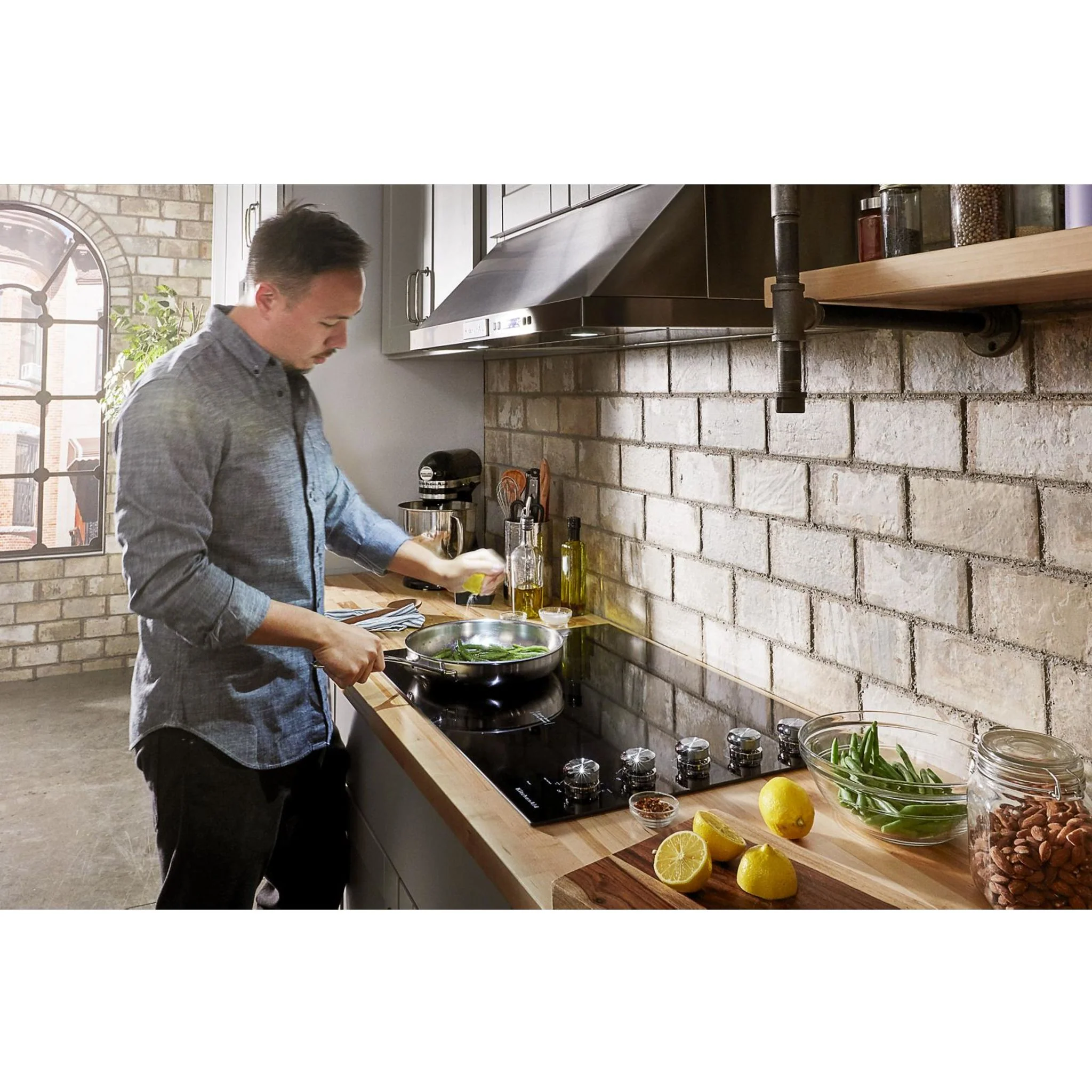 KitchenAid 30" Electric Cooktop with 5 Elements and Knob Controls -Black (KCES550HBL) - Image 13