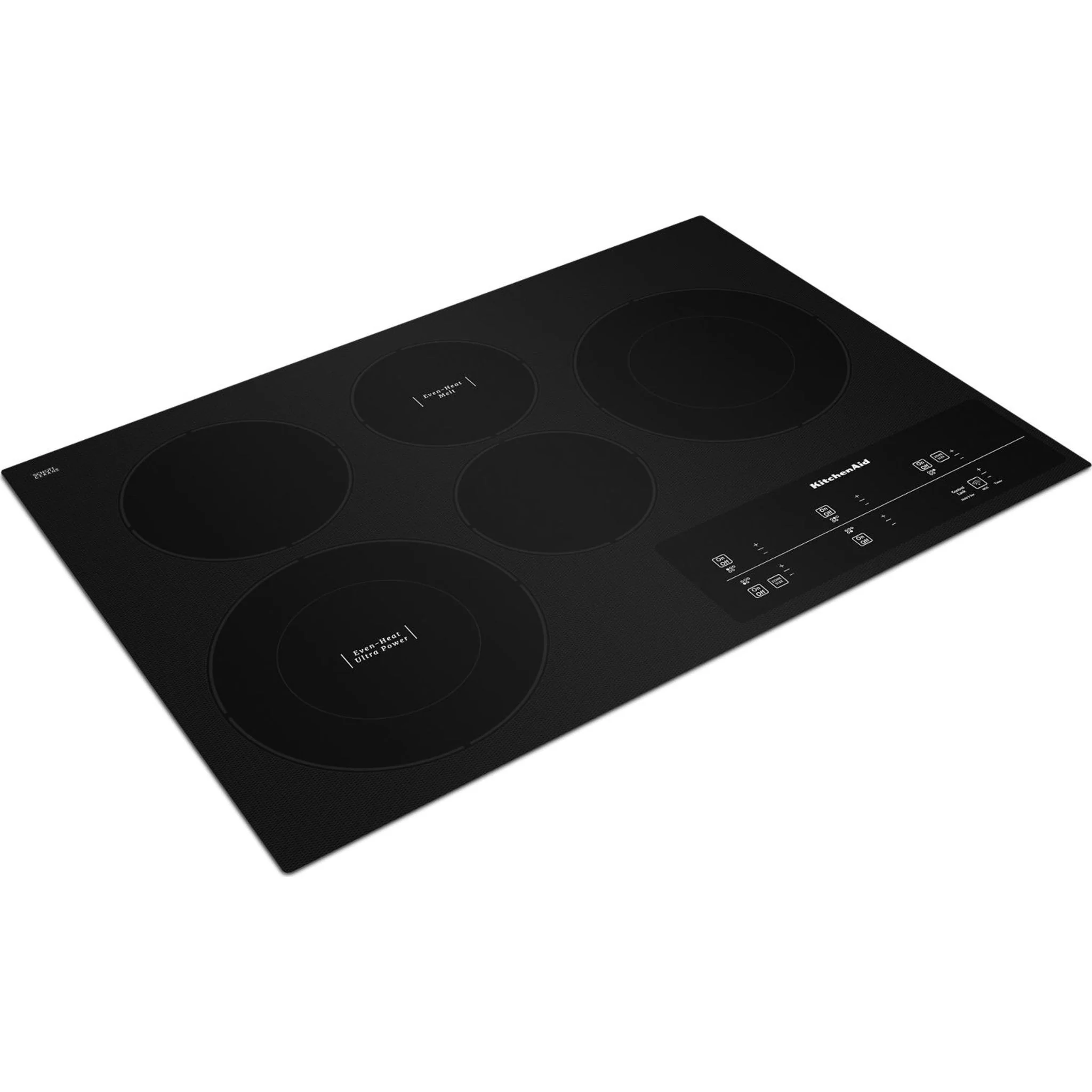 KitchenAid 30" Electric Cooktop with 5 Elements and Touch-Activated Controls -Black (KCES950KBL) - Image 14