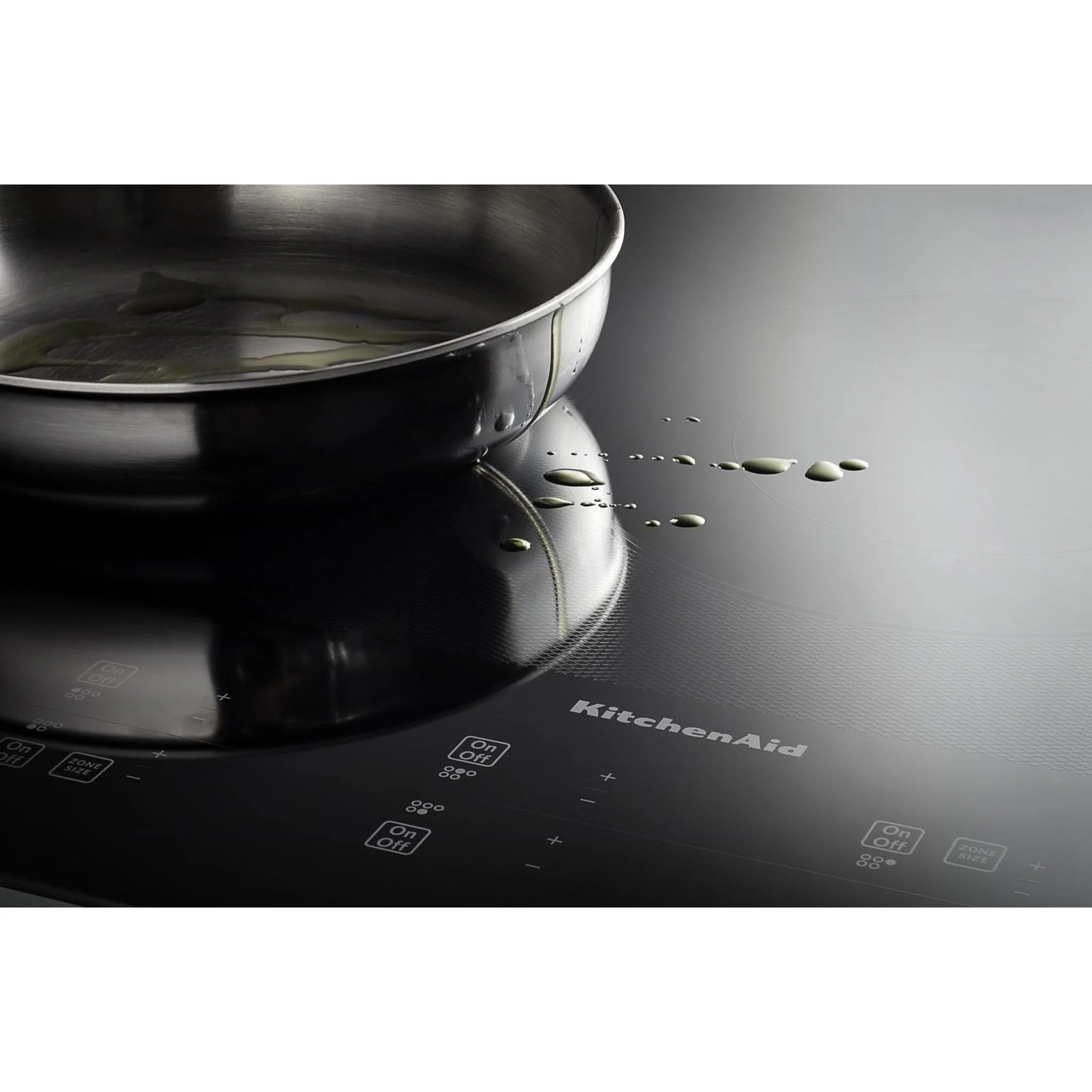 KitchenAid 30" Electric Cooktop with 5 Elements and Touch-Activated Controls -Black (KCES950KBL) - Image 8