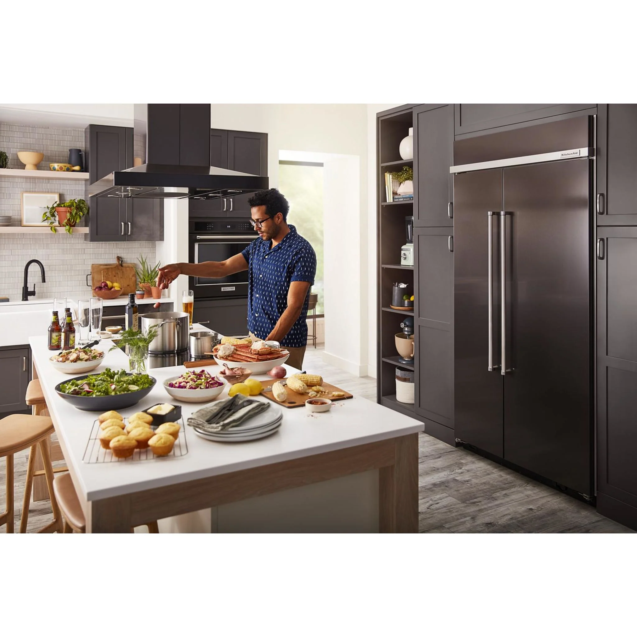KitchenAid 30-Inch 5-Element Sensor Induction Cooktop -Black (KCIG550JBL) - Image 11