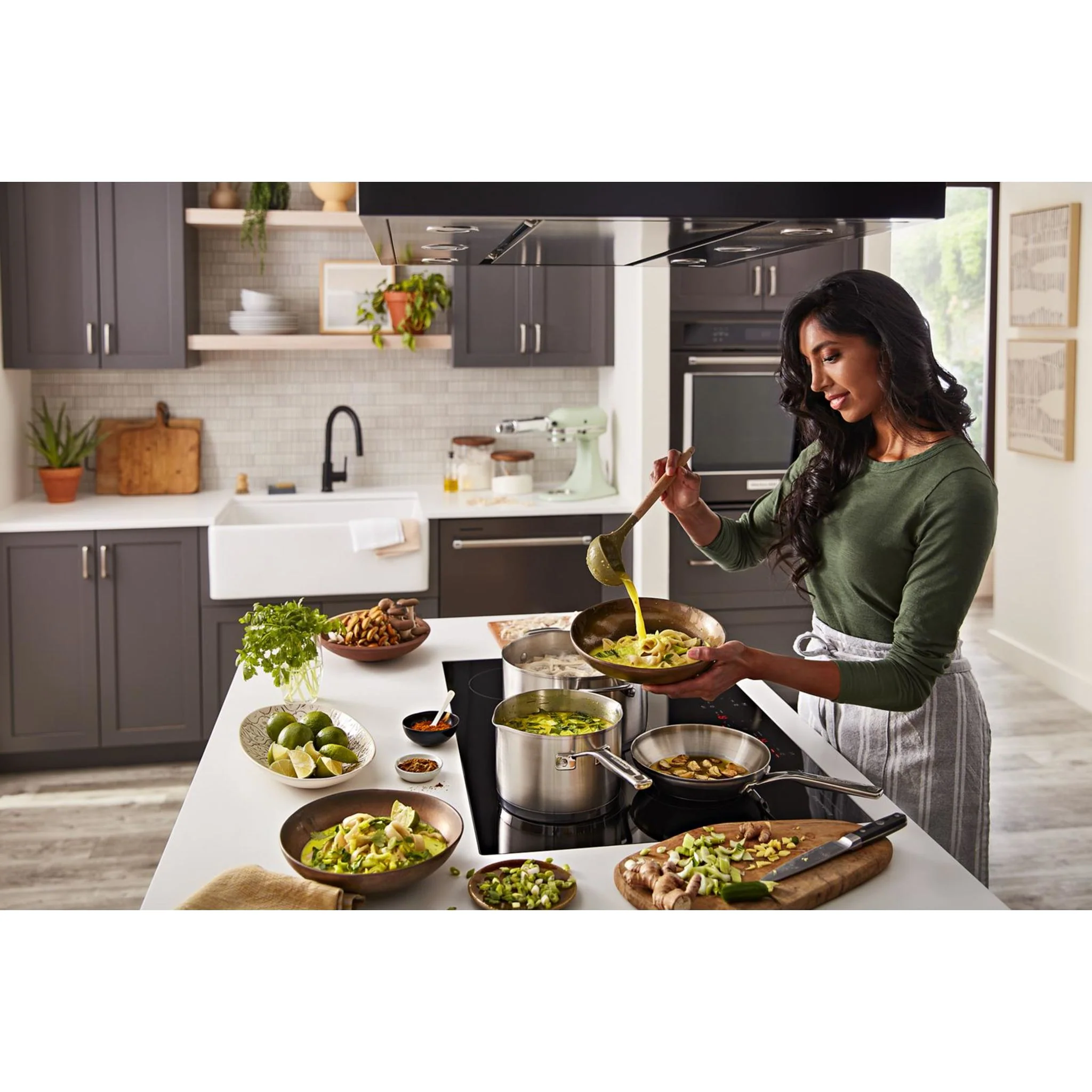 KitchenAid 30-Inch 5-Element Sensor Induction Cooktop -Black (KCIG550JBL) - Image 12
