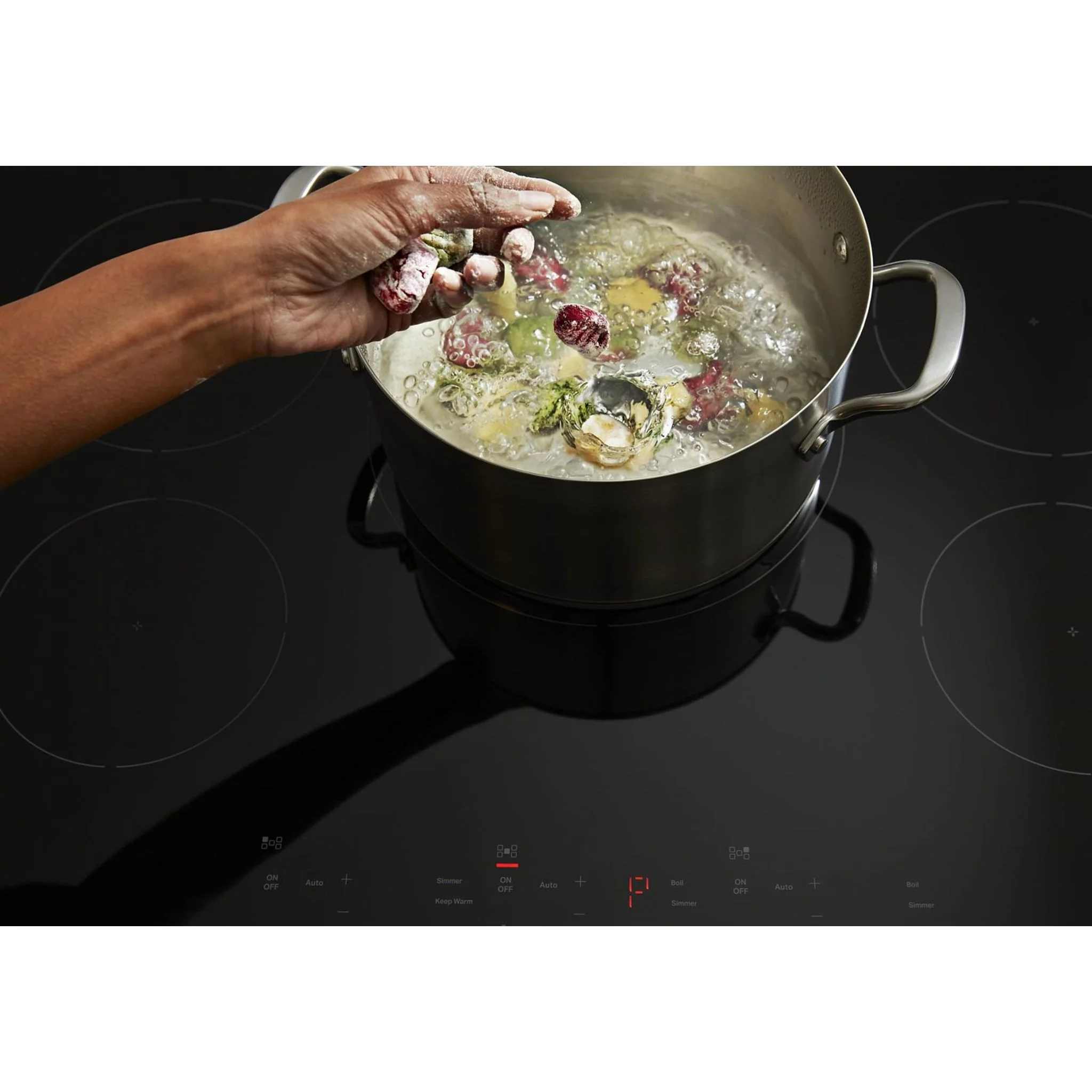KitchenAid 30-Inch 5-Element Sensor Induction Cooktop -Black (KCIG550JBL) - Image 15