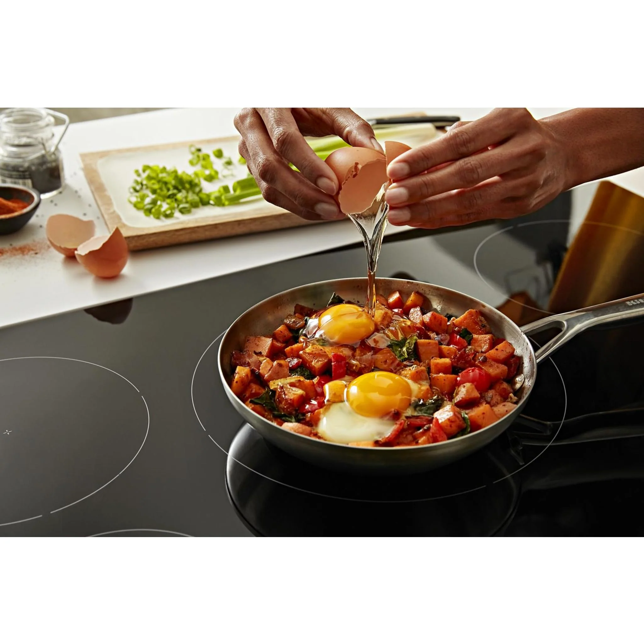 KitchenAid 30-Inch 5-Element Sensor Induction Cooktop -Black (KCIG550JBL) - Image 29