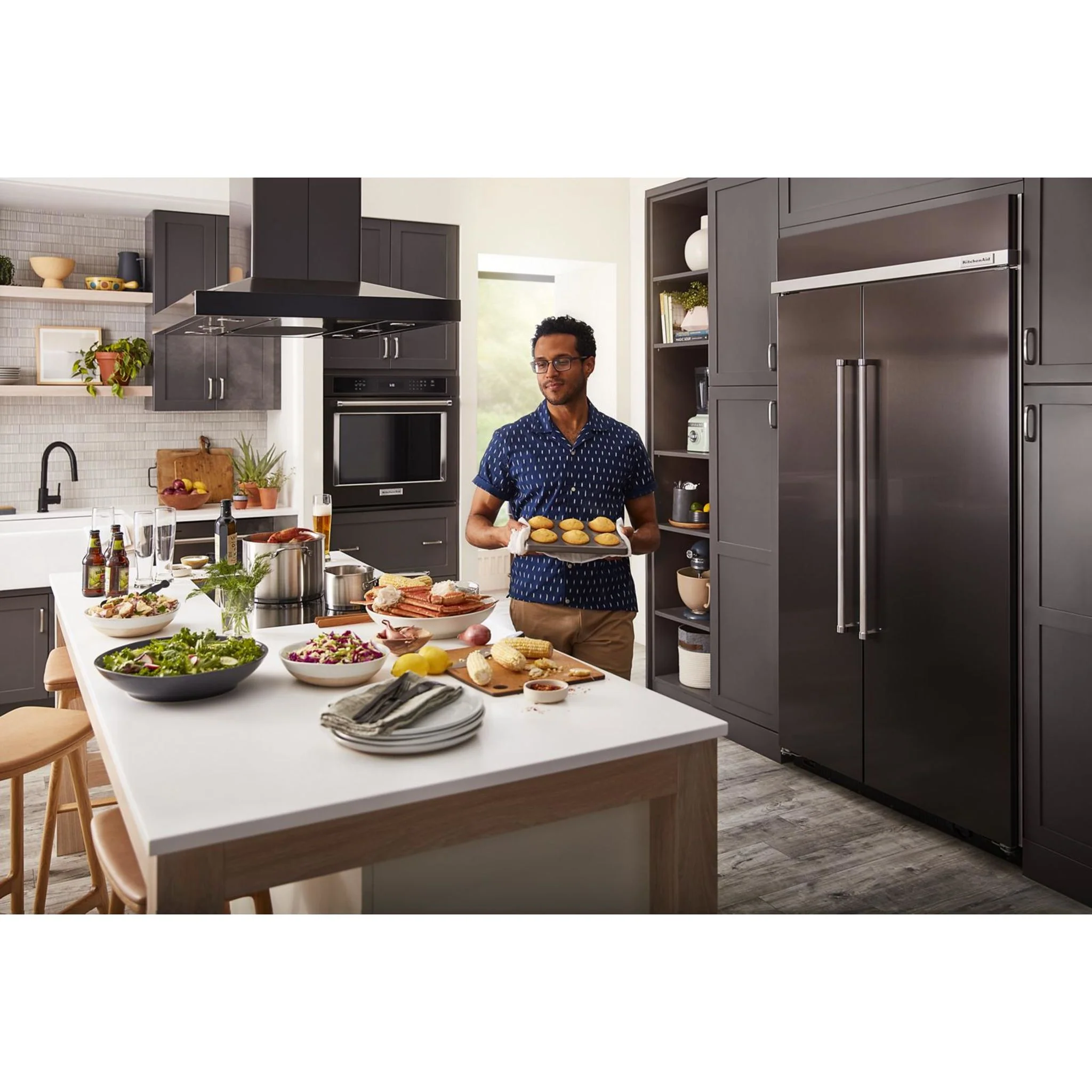 KitchenAid 30-Inch 5-Element Sensor Induction Cooktop -Black (KCIG550JBL) - Image 4