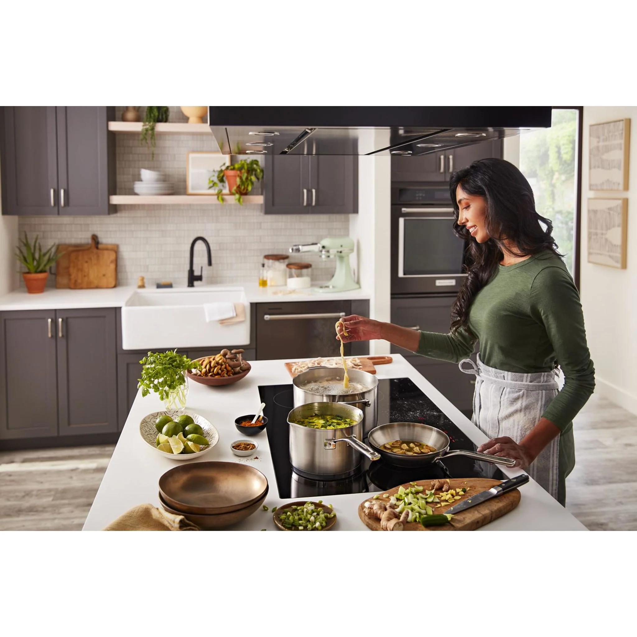 KitchenAid 30-Inch 5-Element Sensor Induction Cooktop -Black (KCIG550JBL) - Image 6