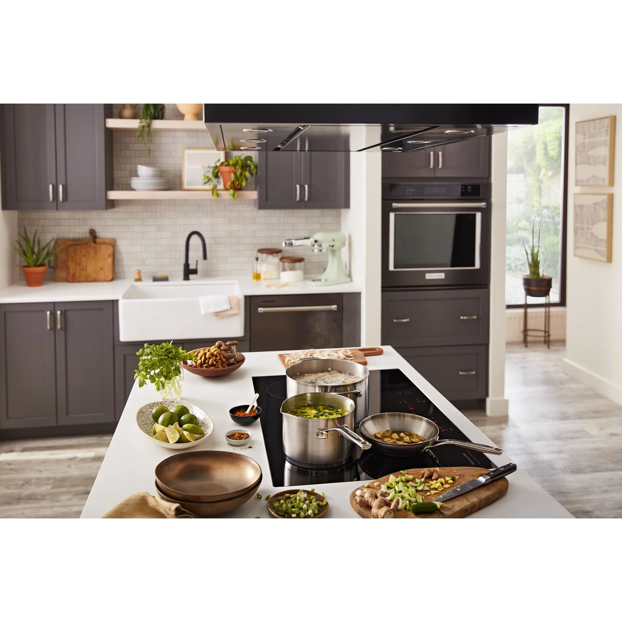 KitchenAid 30-Inch 5-Element Sensor Induction Cooktop -Black (KCIG550JBL) - Image 7