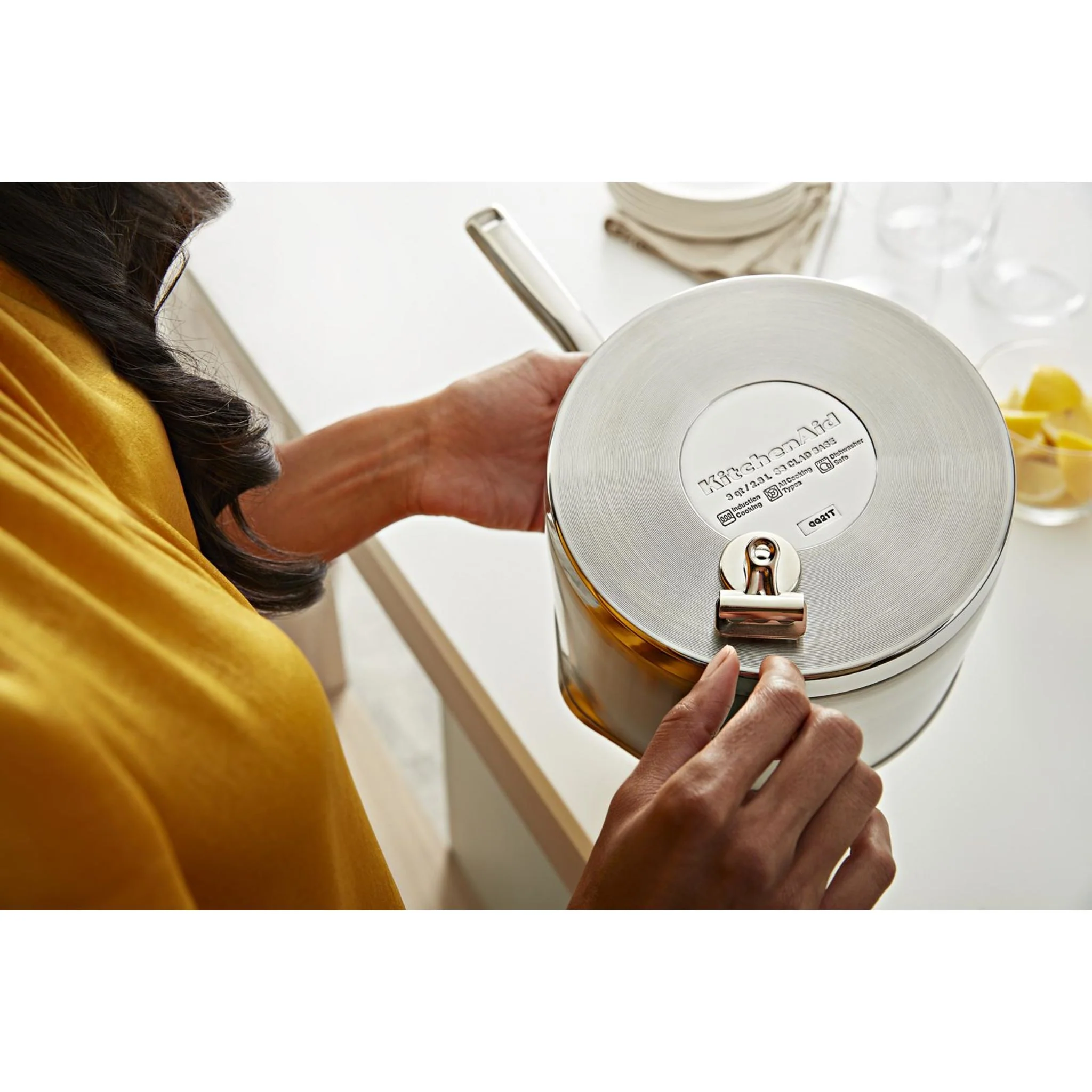 KitchenAid 30-Inch 5-Element Sensor Induction Cooktop -Stainless Steel (KCIG550JSS) - Image 14