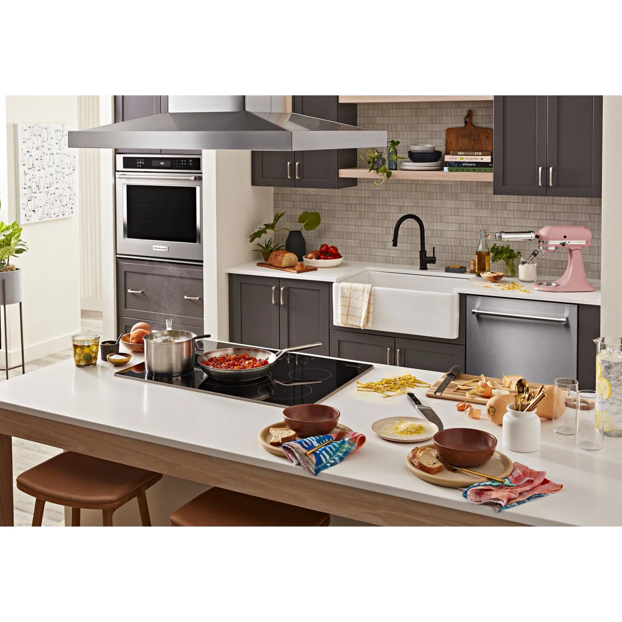 KitchenAid 30-Inch 5-Element Sensor Induction Cooktop -Stainless Steel (KCIG550JSS) - Image 16