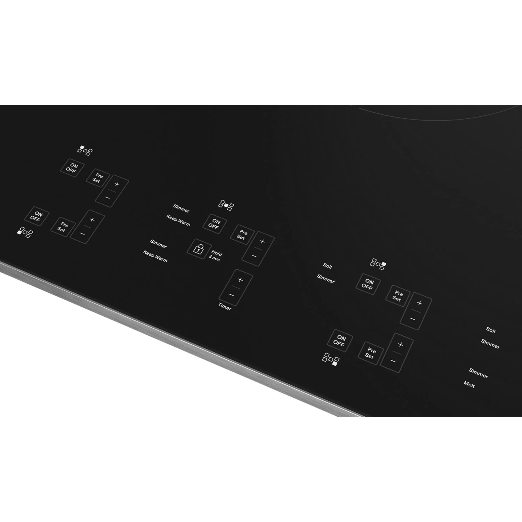 KitchenAid 30-Inch 5-Element Sensor Induction Cooktop -Stainless Steel (KCIG550JSS) - Image 19