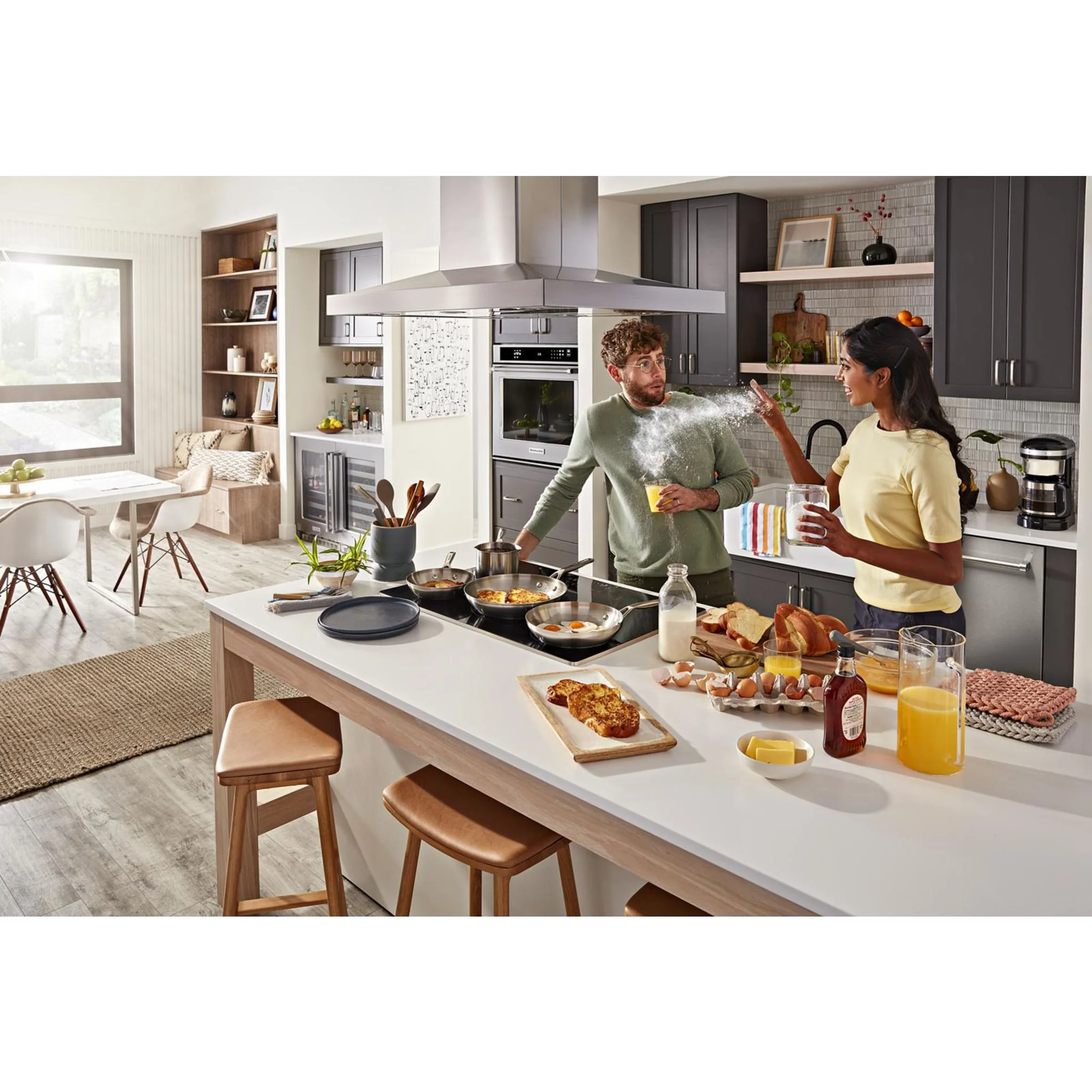 KitchenAid 30-Inch 5-Element Sensor Induction Cooktop -Stainless Steel (KCIG550JSS) - Image 23