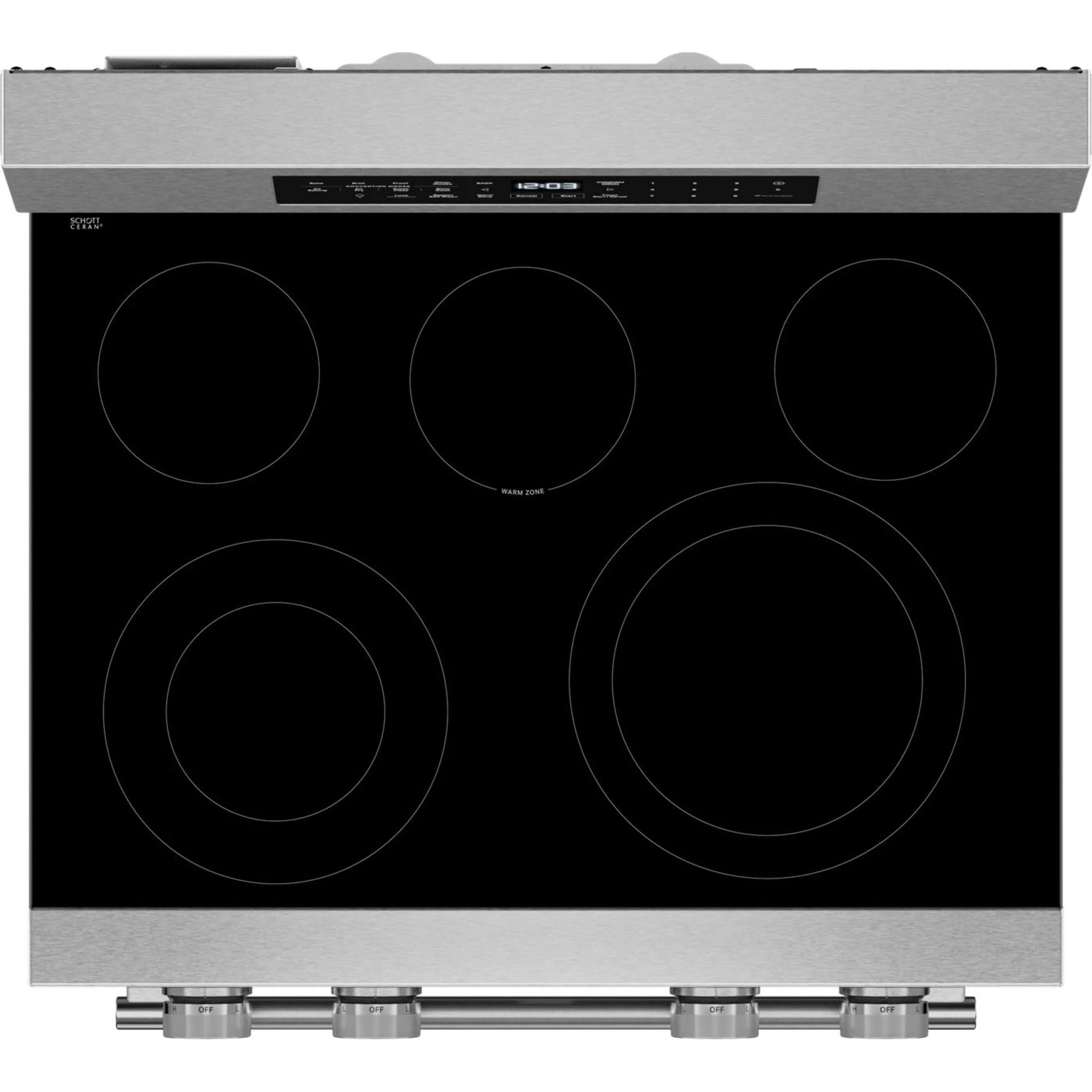 KitchenAid 5.3 Cu. Ft. Freestanding Electric Range with Convection Cooking Modes -Fingerprint Resistant Stainless Steel (YKFES530SPS) - Image 23