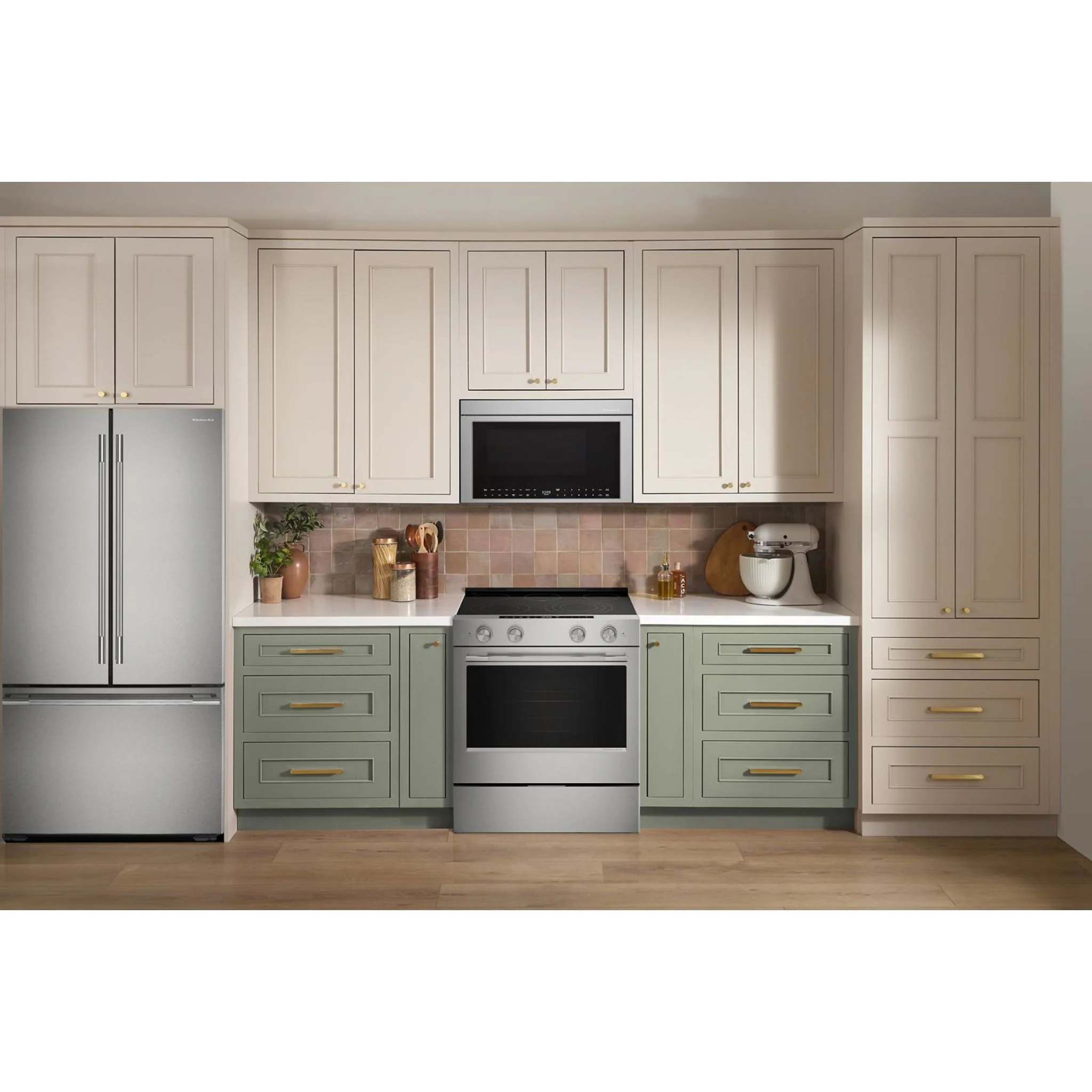 KitchenAid 5.3 Cu. Ft. Smart Slide-in Electric Range with Convection Cooking Modes -PrintShield™ Stainless Finish (YKSES330SPS) - Image 16