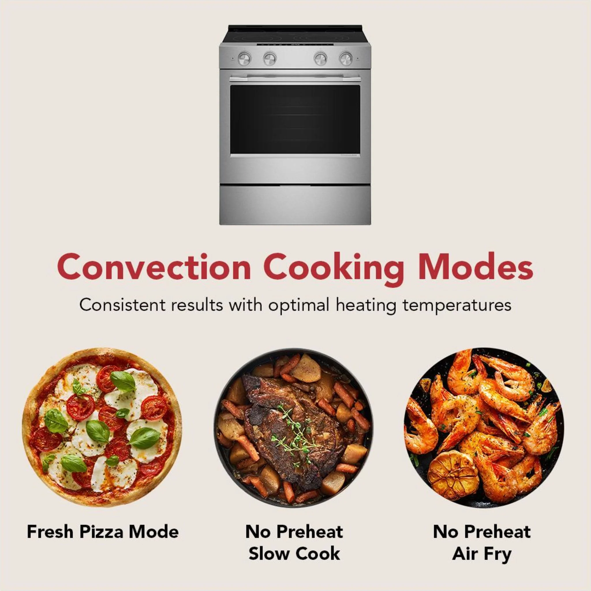 KitchenAid 5.3 Cu. Ft. Smart Slide-in Electric Range with Convection Cooking Modes -PrintShield™ Stainless Finish (YKSES330SPS) - Image 17