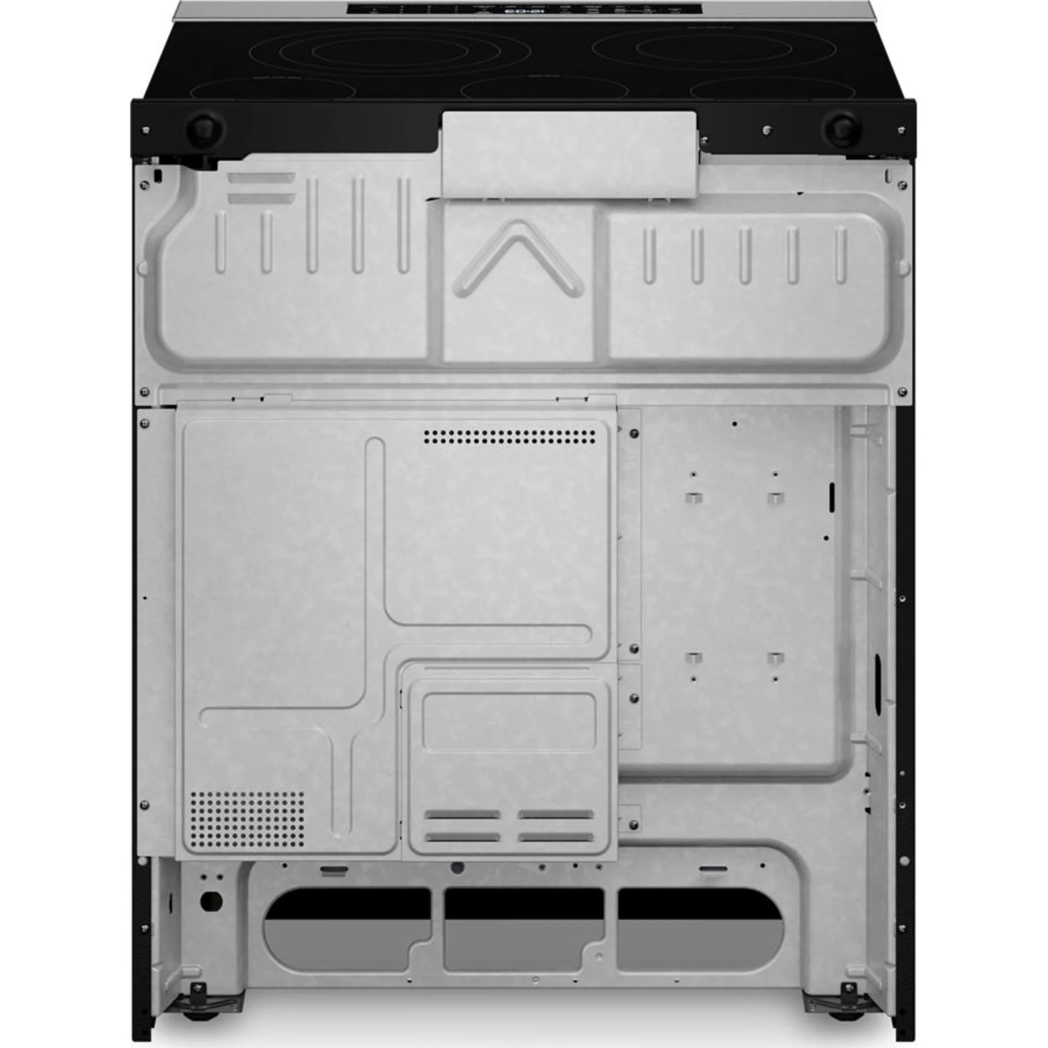 KitchenAid 5.3 Cu. Ft. Smart Slide-in Electric Range with Convection Cooking Modes -PrintShield™ Stainless Finish (YKSES330SPS) - Image 4
