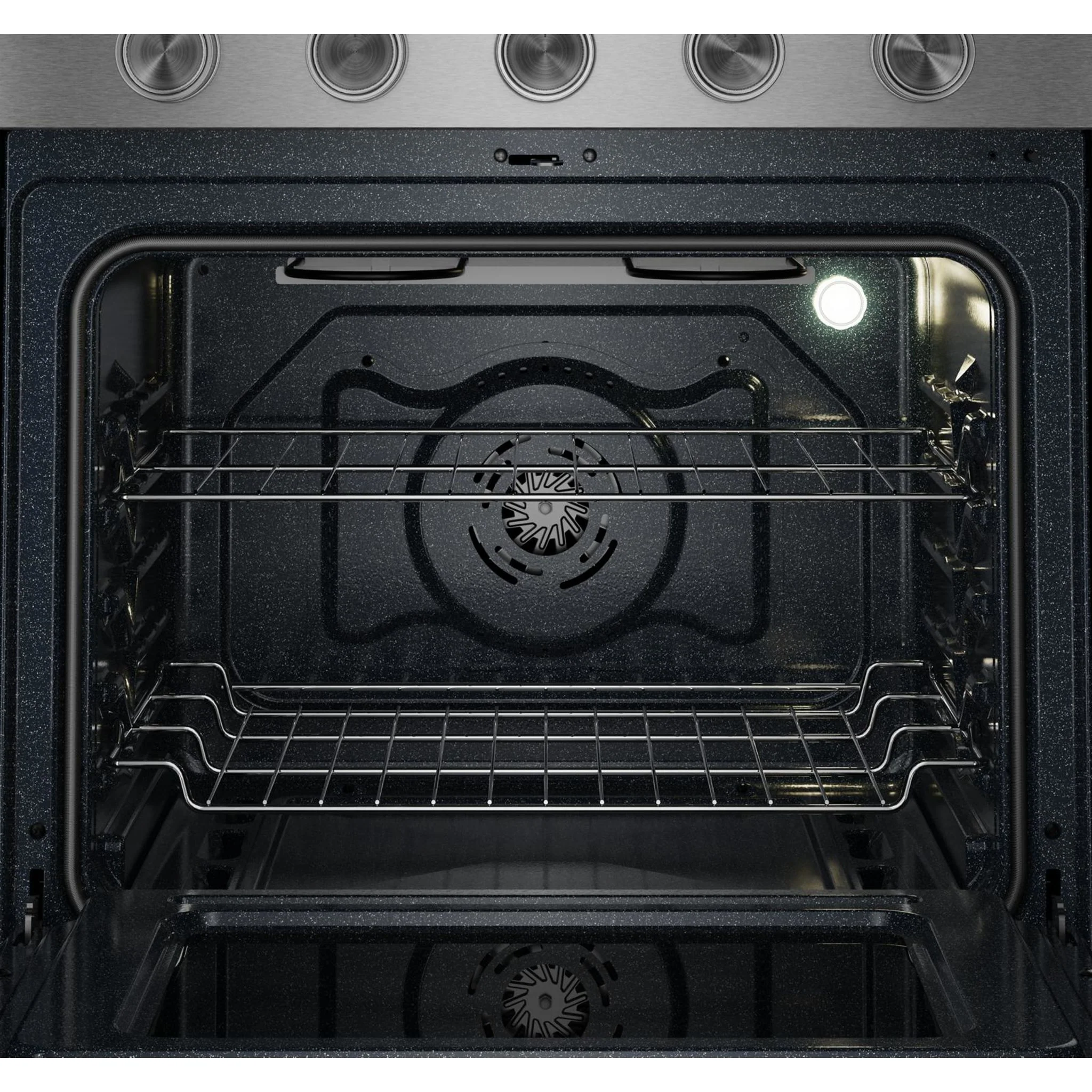 KitchenAid 5.0 Cu. Ft. Smart Freestanding Gas Range with Convection Cooking Modes -Fingerprint Resistant Stainless Steel (KFGS530SPS) - Image 16
