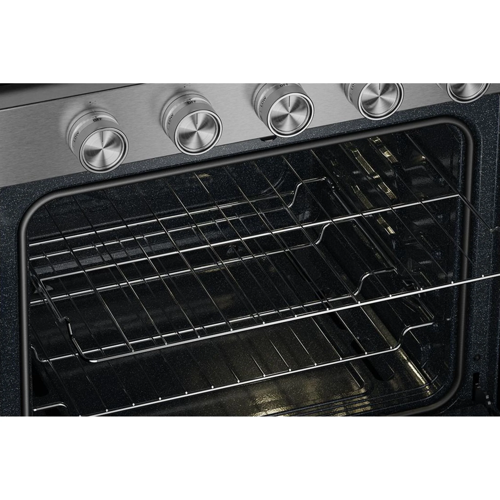 KitchenAid 5.0 Cu. Ft. Smart Freestanding Gas Range with Convection Cooking Modes -Fingerprint Resistant Stainless Steel (KFGS530SPS) - Image 18
