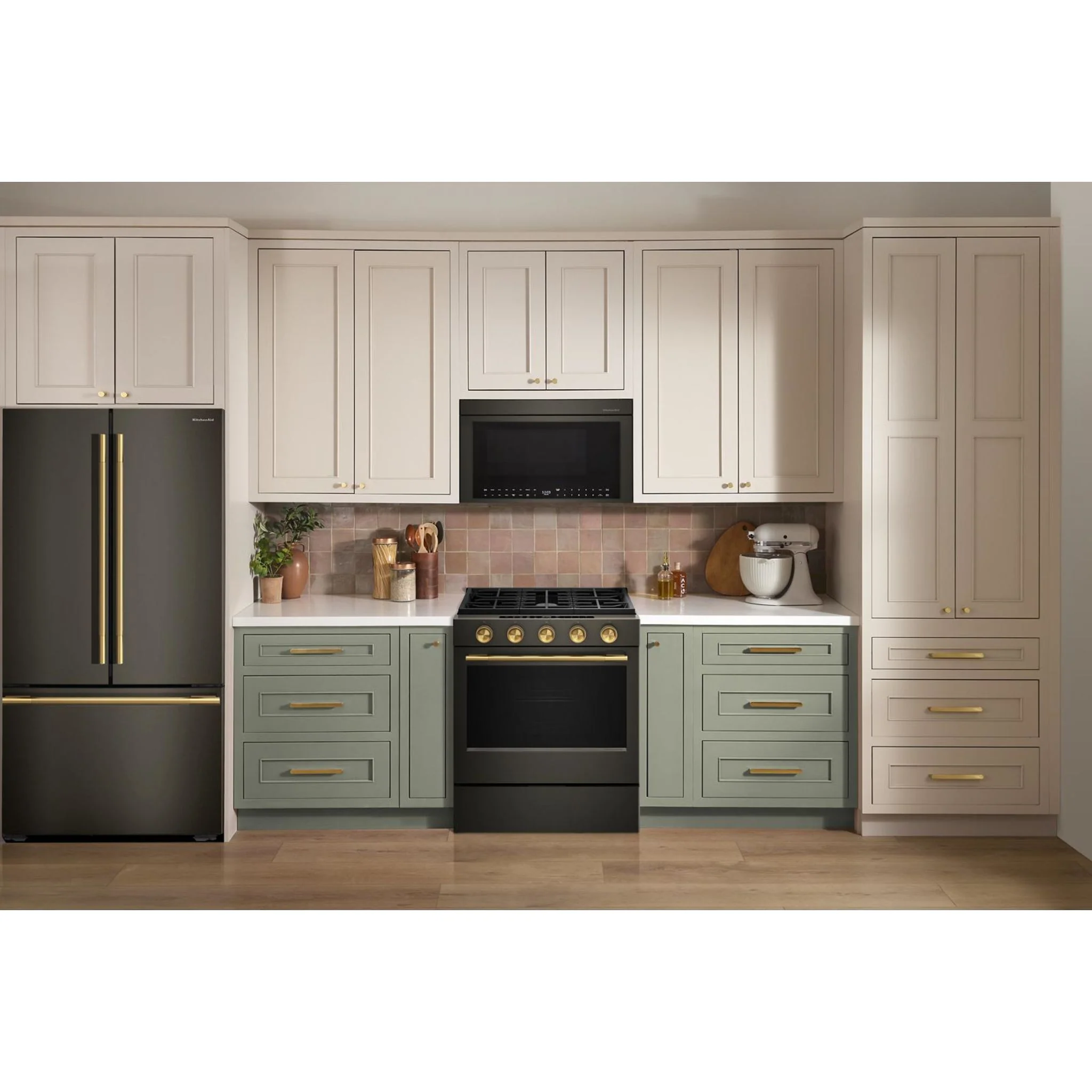 KitchenAid 5.0 Cu. Ft. Smart Slide-in Gas Range with Convection Cooking Modes and 2-in-1 Burner -Black Ore (KSGS530SBE) - Image 35