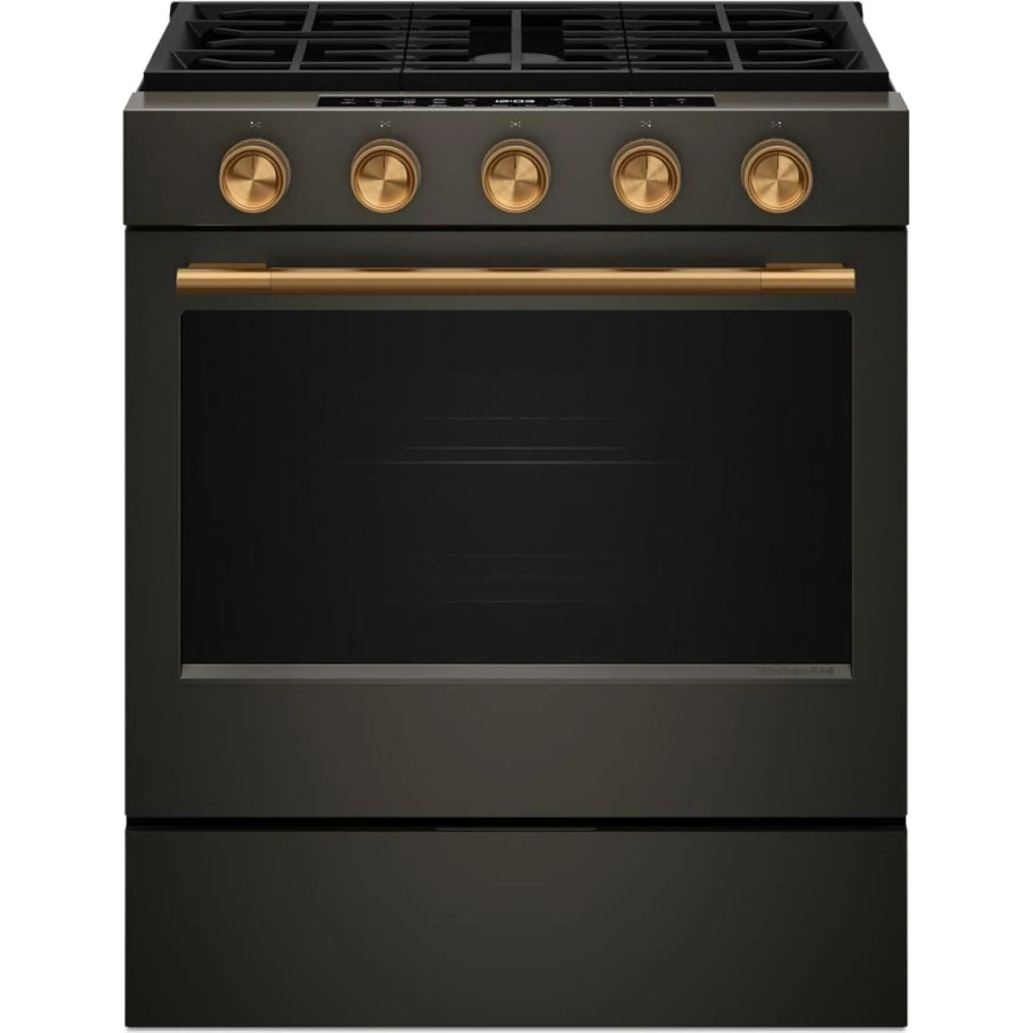 KitchenAid 5.0 Cu. Ft. Smart Slide-in Gas Range with Convection Cooking Modes and 2-in-1 Burner -Black Ore (KSGS530SBE) - Image 41