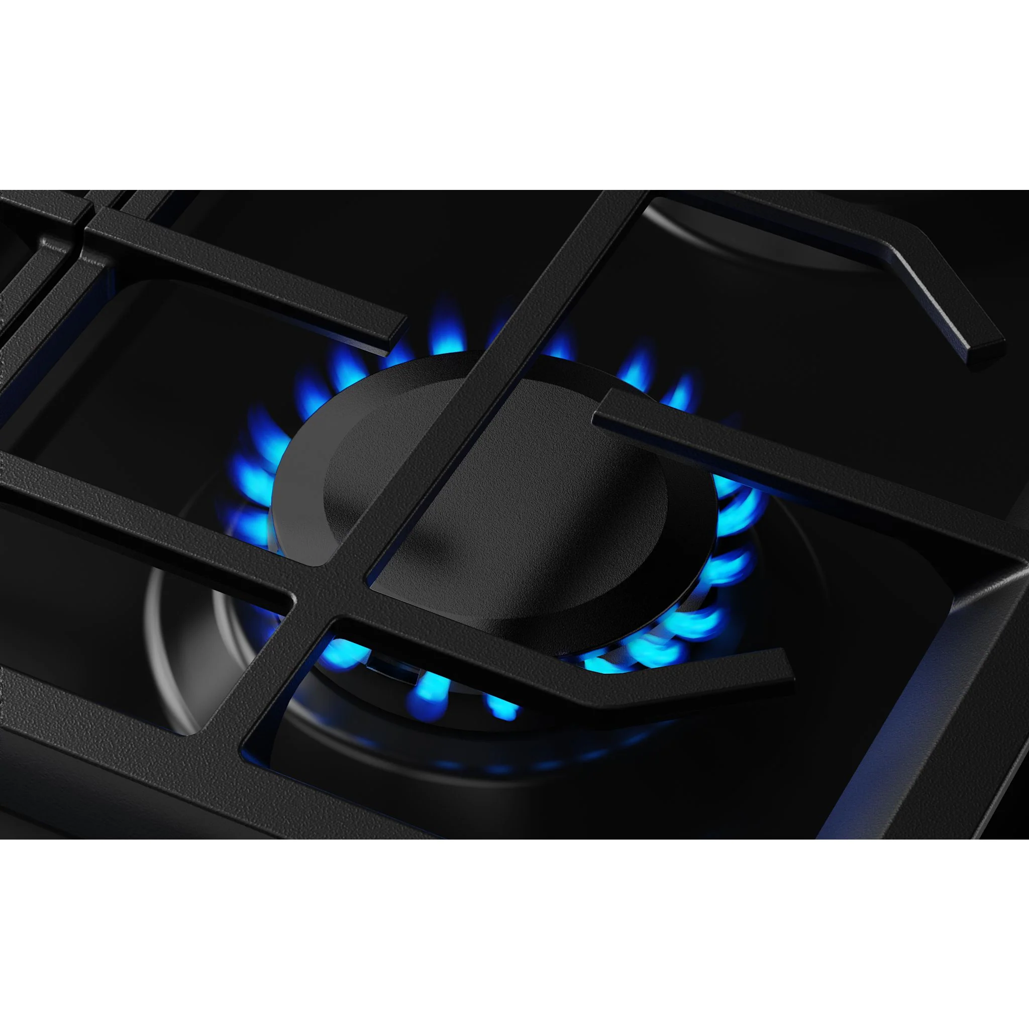 KitchenAid 5.0 Cu. Ft. Smart Slide-in Gas Range with Convection Cooking Modes and 2-in-1 Burner -Juniper (KSGS530SJP) - Image 7