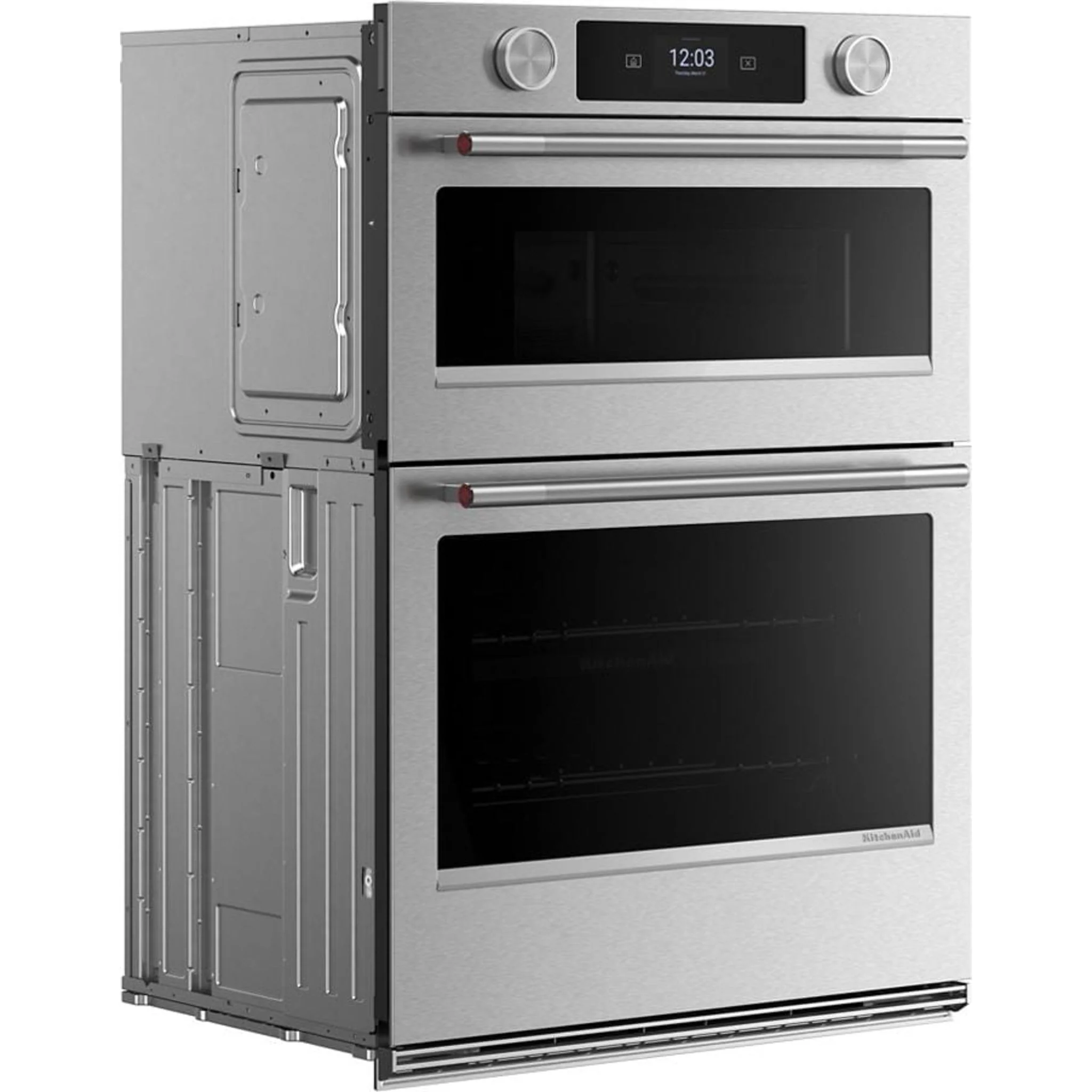 KitchenAid 30-inch Smart Electric Combo Wall Oven with Assisted Cooking Modes - PrintShieldFinish -PrintShield Stainless (KOEC730SPS) - Image 11